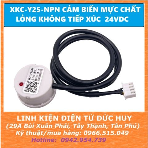 XKC Y25 NPN 24VDC CẢM BIẾN ĐO MỰC CHẤT LỎNG KHÔNG TIẾP XÚC