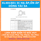 XL4015E1 BUCK CONVERTER STEP DOWN (HẠ ÁP, ỔN ÁP) 5A, TO-263