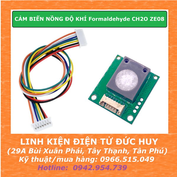 CẢM BIẾN NỒNG ĐỘ KHÍ Formaldehyde CH2O ZE08