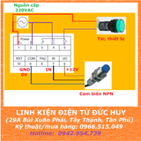 ZN 48 Bộ đếm lên xuống, Timer relay thời gian, đo tốc độ quay, đo tần số đa chức năng điện áp AC220V