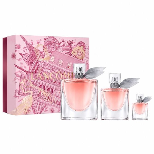  Gift set Lancôme La Vie Est Belle Eau de Parfum 3pcs ( EDP 100ml & EDP 30ml & EDP 4ml) 