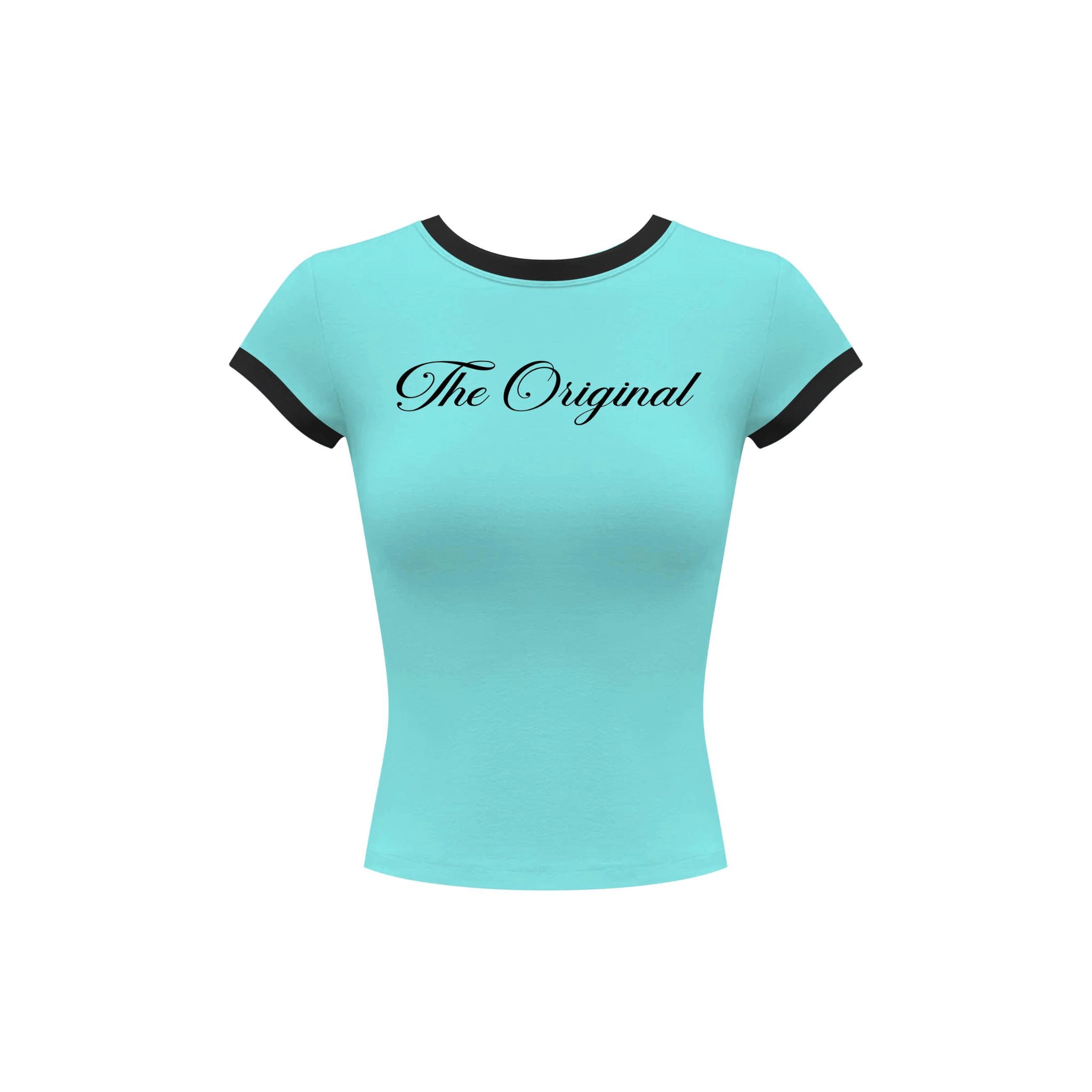  Áo thun babytee phối viền in chữ THE ORIGINAL - KILLSYSTEM 