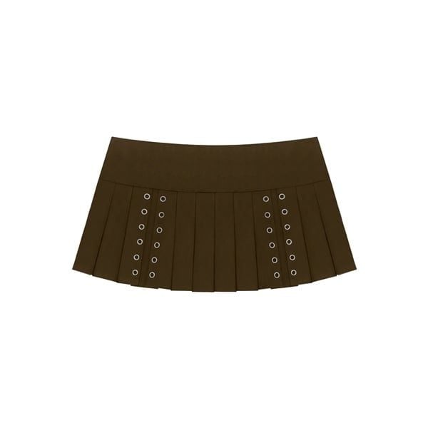  Chân váy xếp ly mắt cáo kèm quần bảo hộ SOOYUNN - KILLSYSTEM 