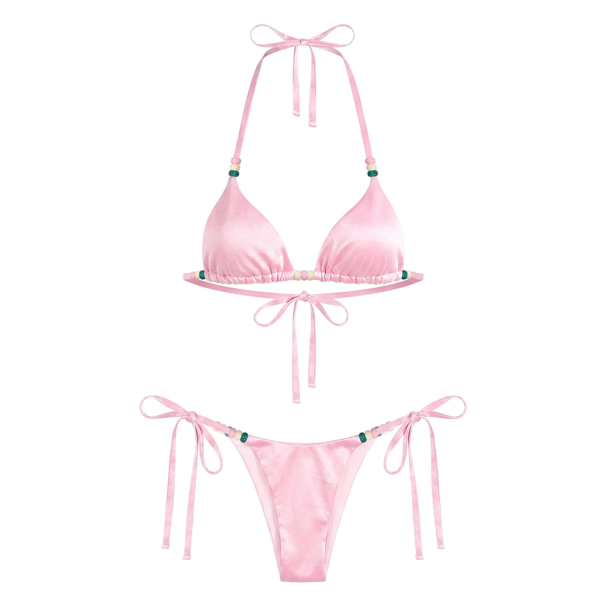  Bikini hai mảnh phi lụa sexy kèm mút MOODY - KILL SYSTEM 