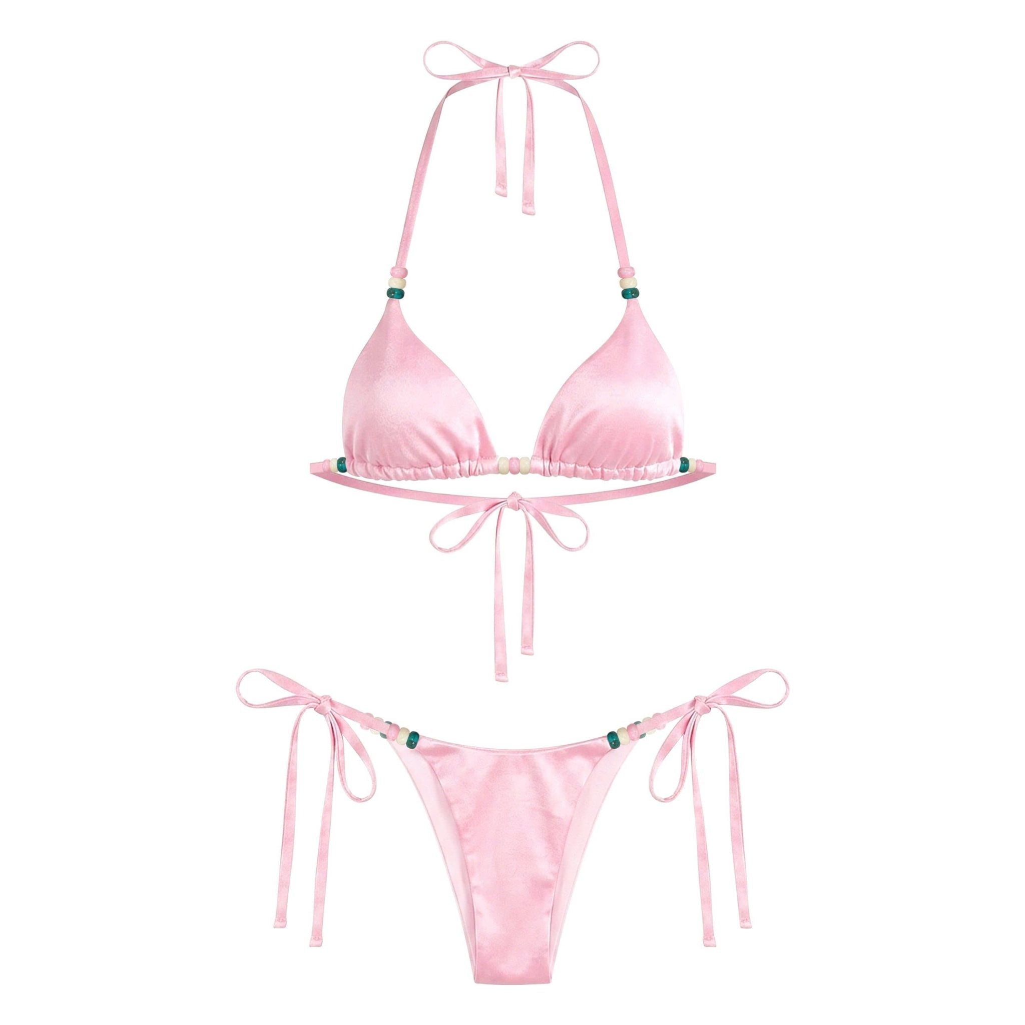  Bikini hai mảnh phi lụa sexy kèm mút MOODY - KILL SYSTEM 