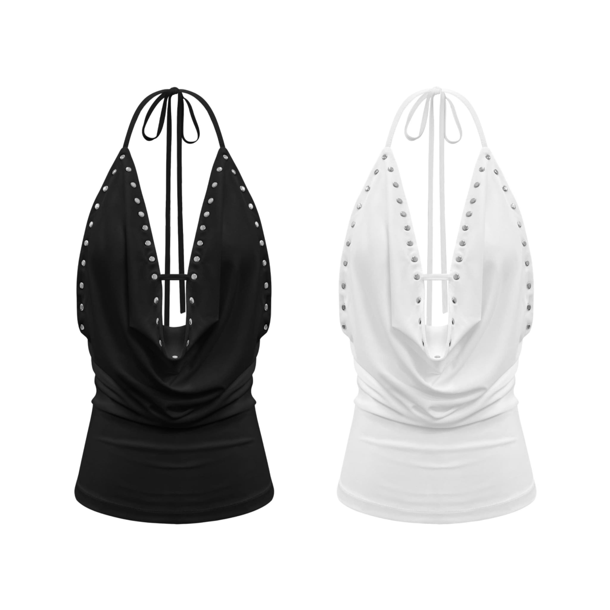  Áo yếm cổ đổ hở lưng AFFAIR - KILLSYSTEM 