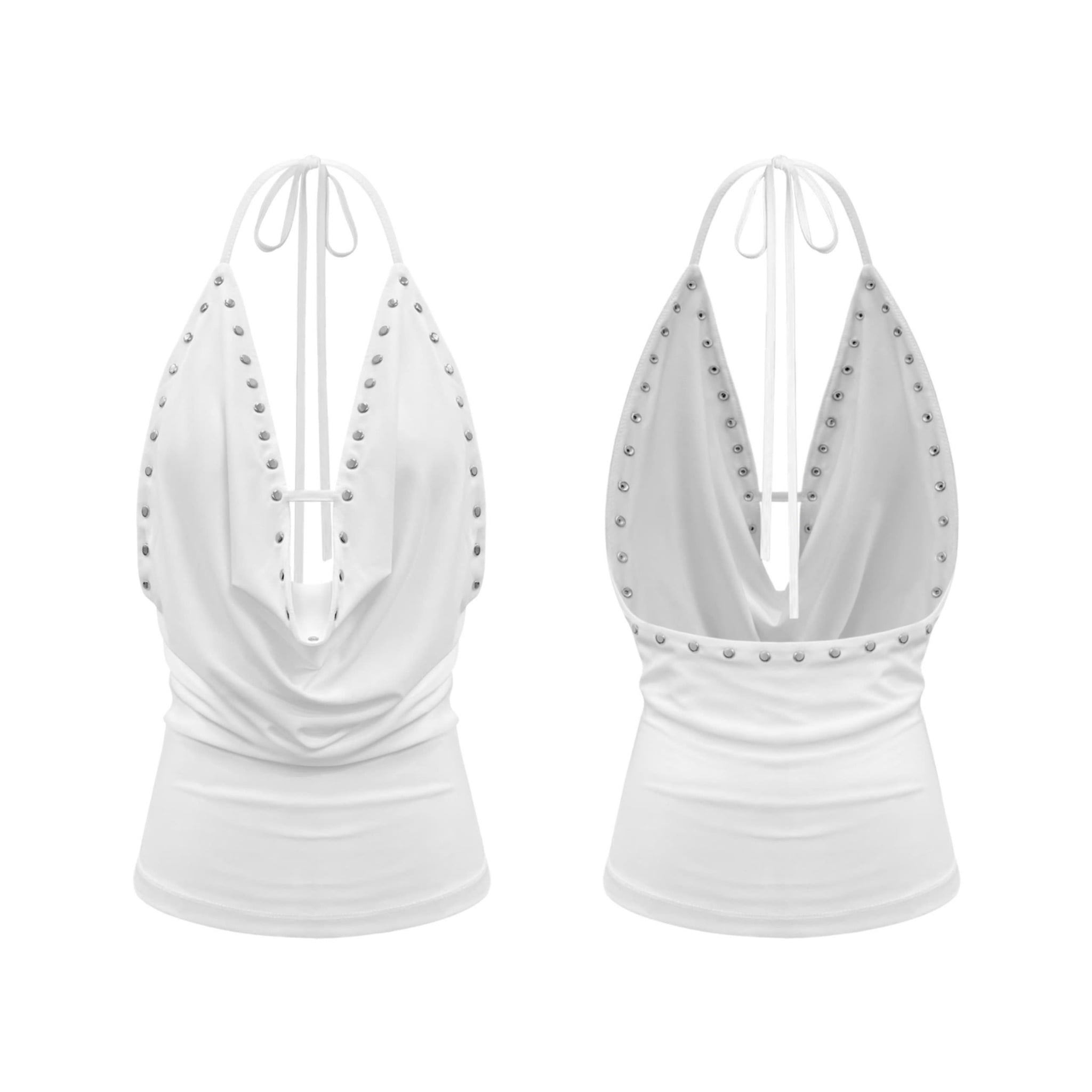  Áo yếm cổ đổ hở lưng AFFAIR - KILLSYSTEM 