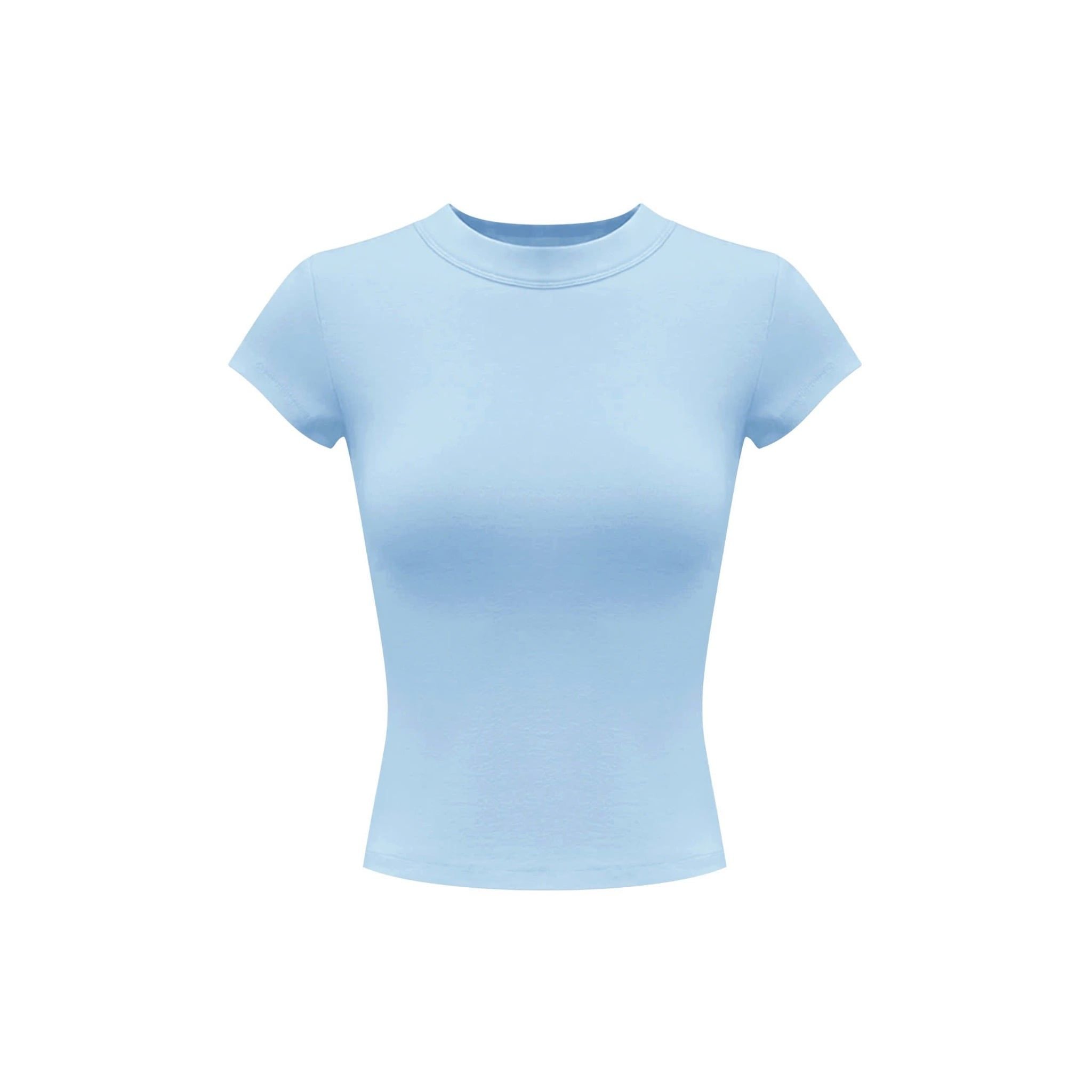 Áo baby tee form body chất thun cotton thoáng mát IU 