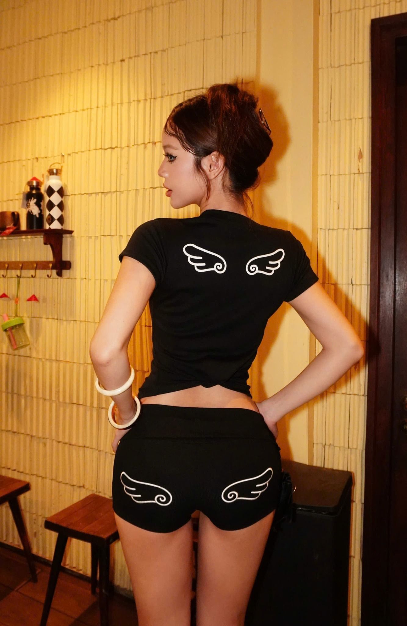  Quần short đôi cánh ANGEL - KILLSYSTEM 