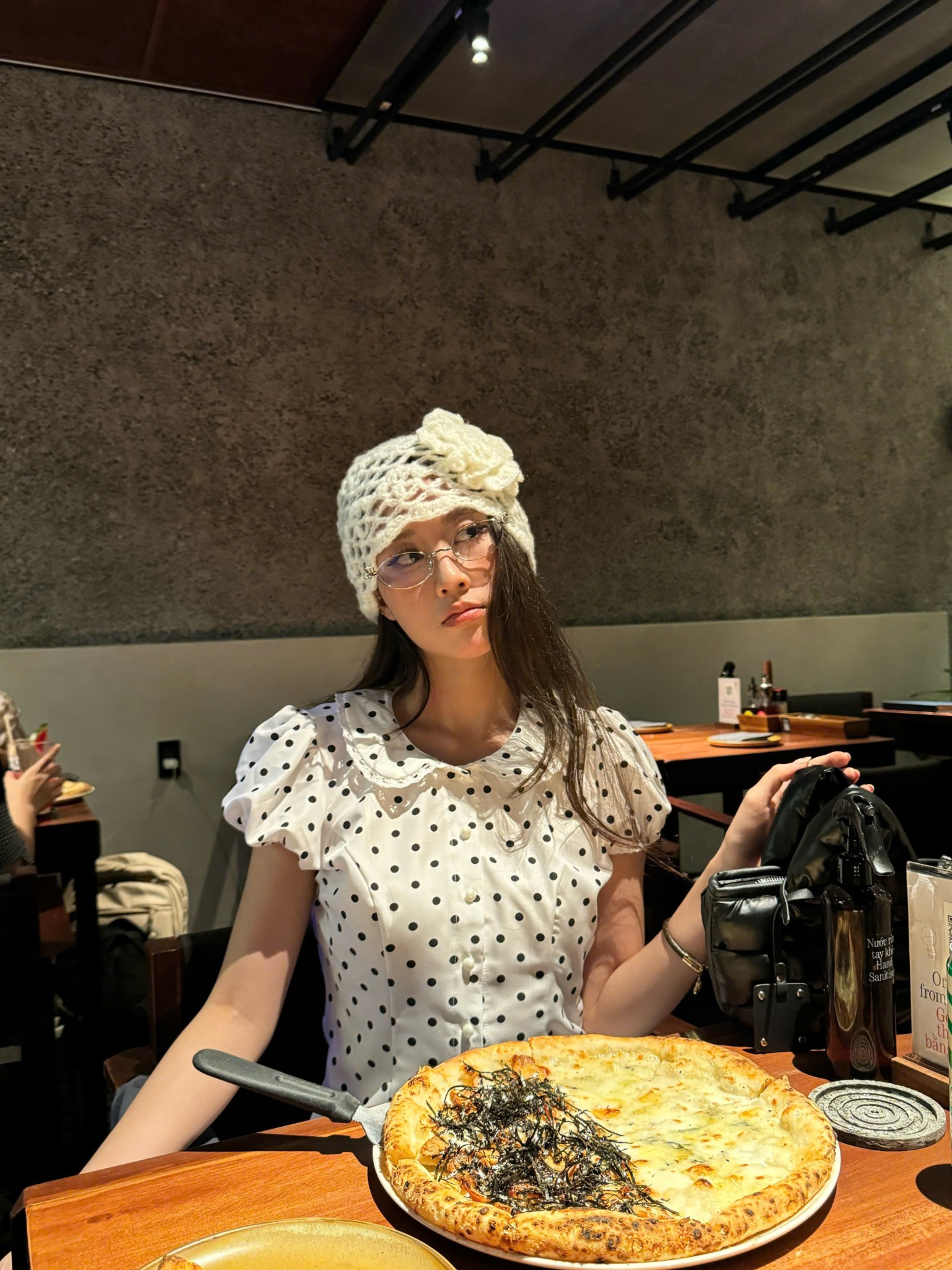  Áo sơ mi ngắn chấm bi tay phồng POLKA - KILL SYSTEM 