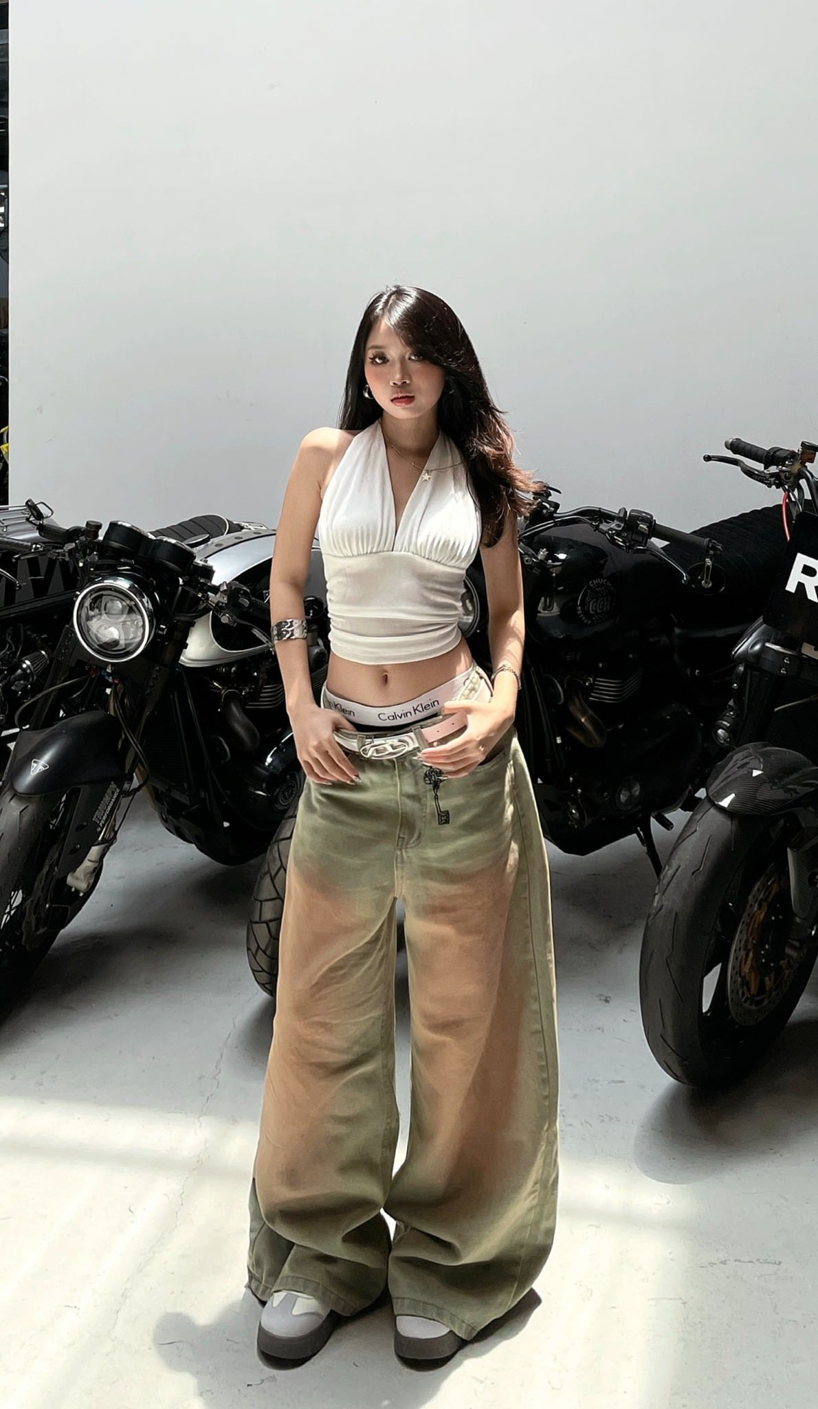  Quần Jeans wash ống rộng KEY CHANGER - KILLSYSTEM 