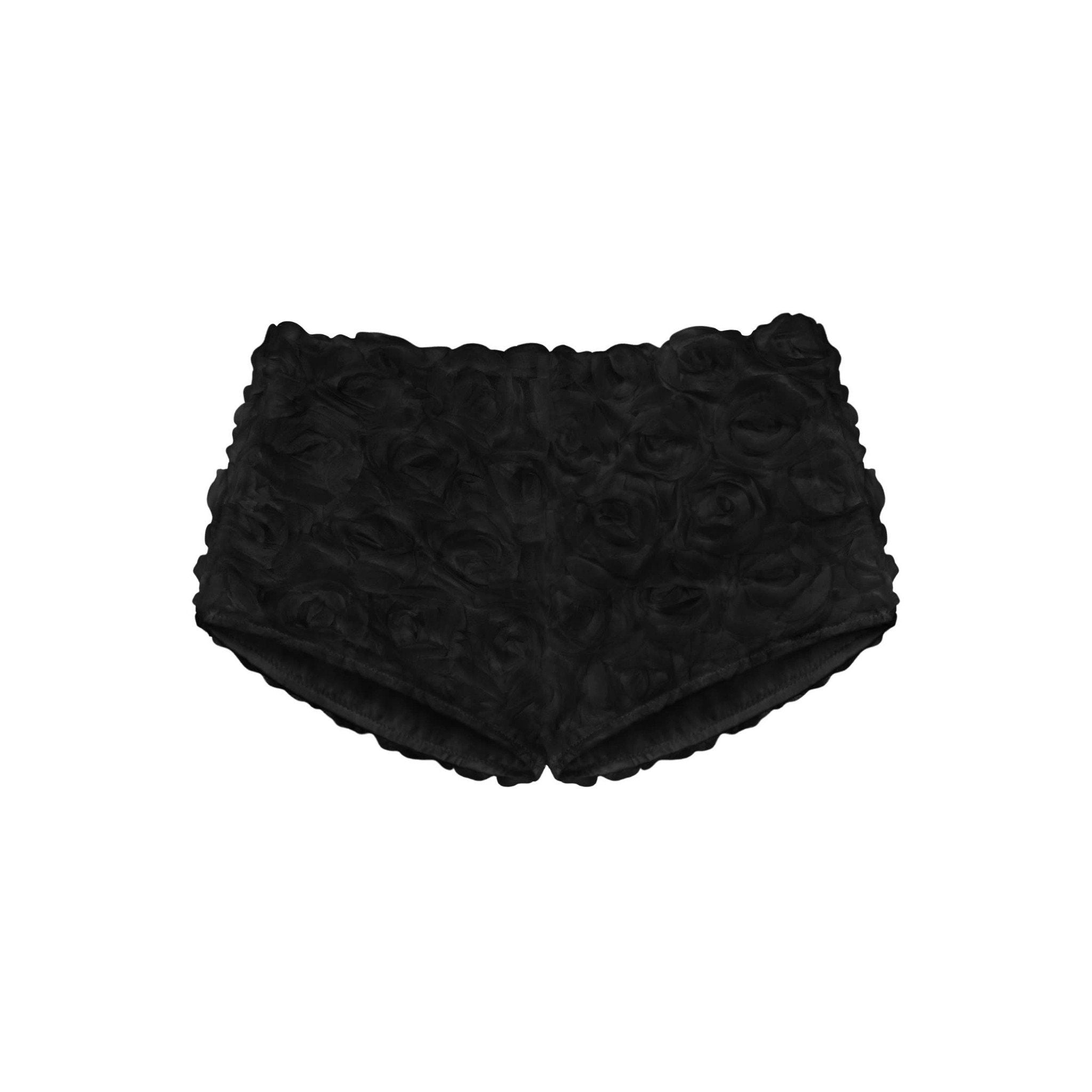  Quần short hoa hồng cạp thấp NANCY - KILLSYSTEM 