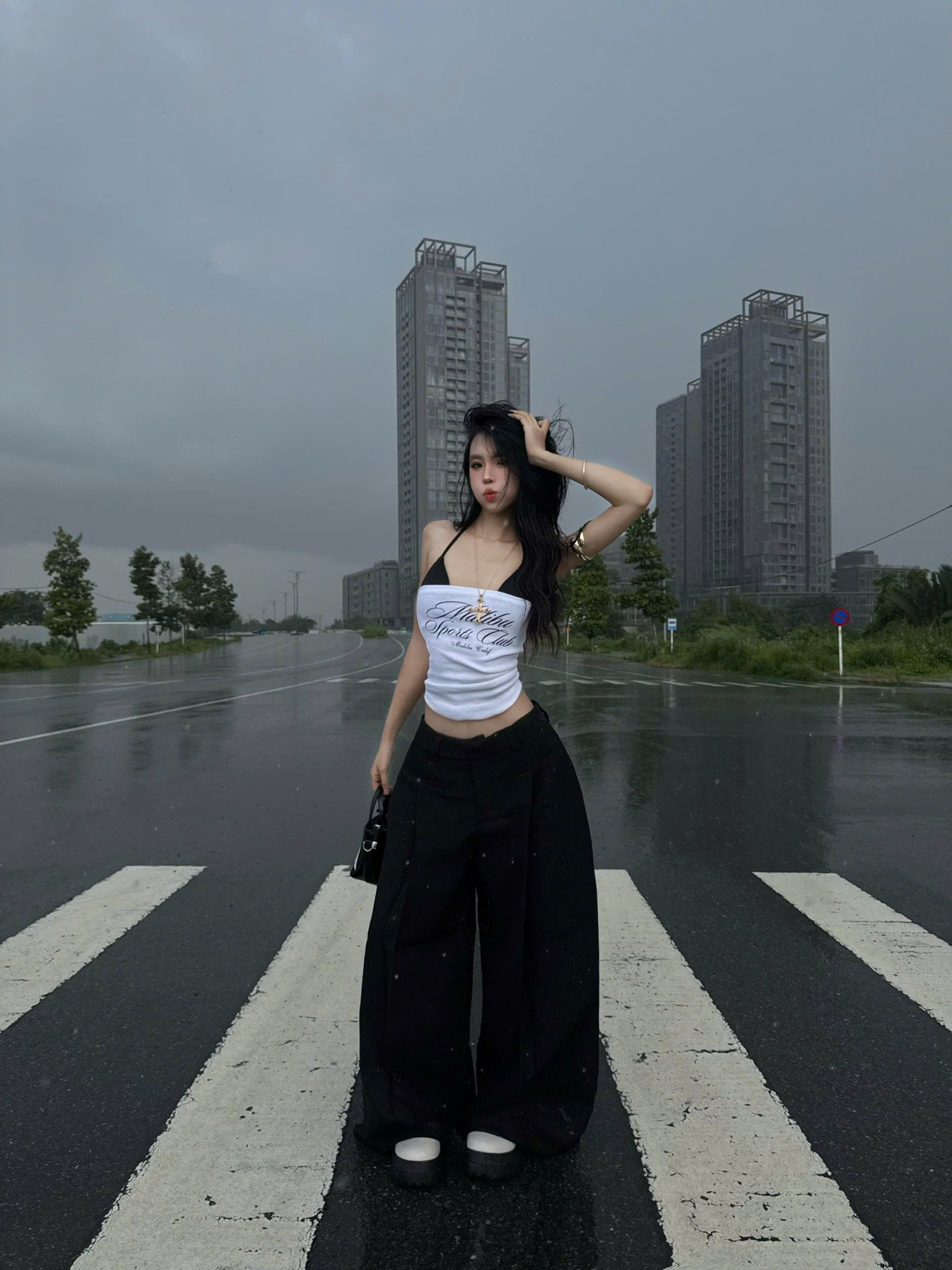  Quần tây dài ống rộng EMERALD - KILLSYSTEM 
