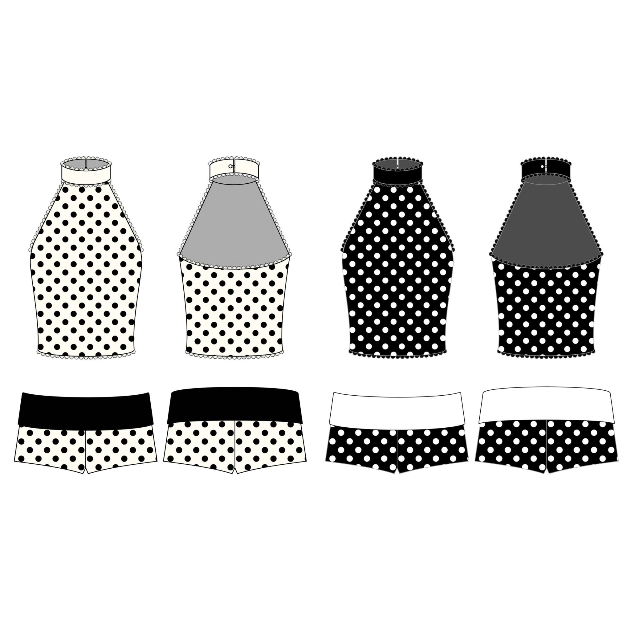  Áo yếm chấm bi BEWISH - KILLSYSTEM 