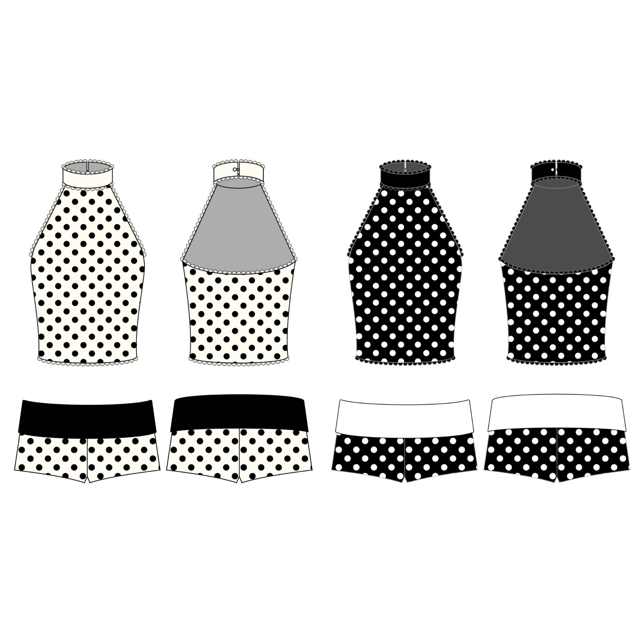  Áo yếm chấm bi BEWISH - KILLSYSTEM 