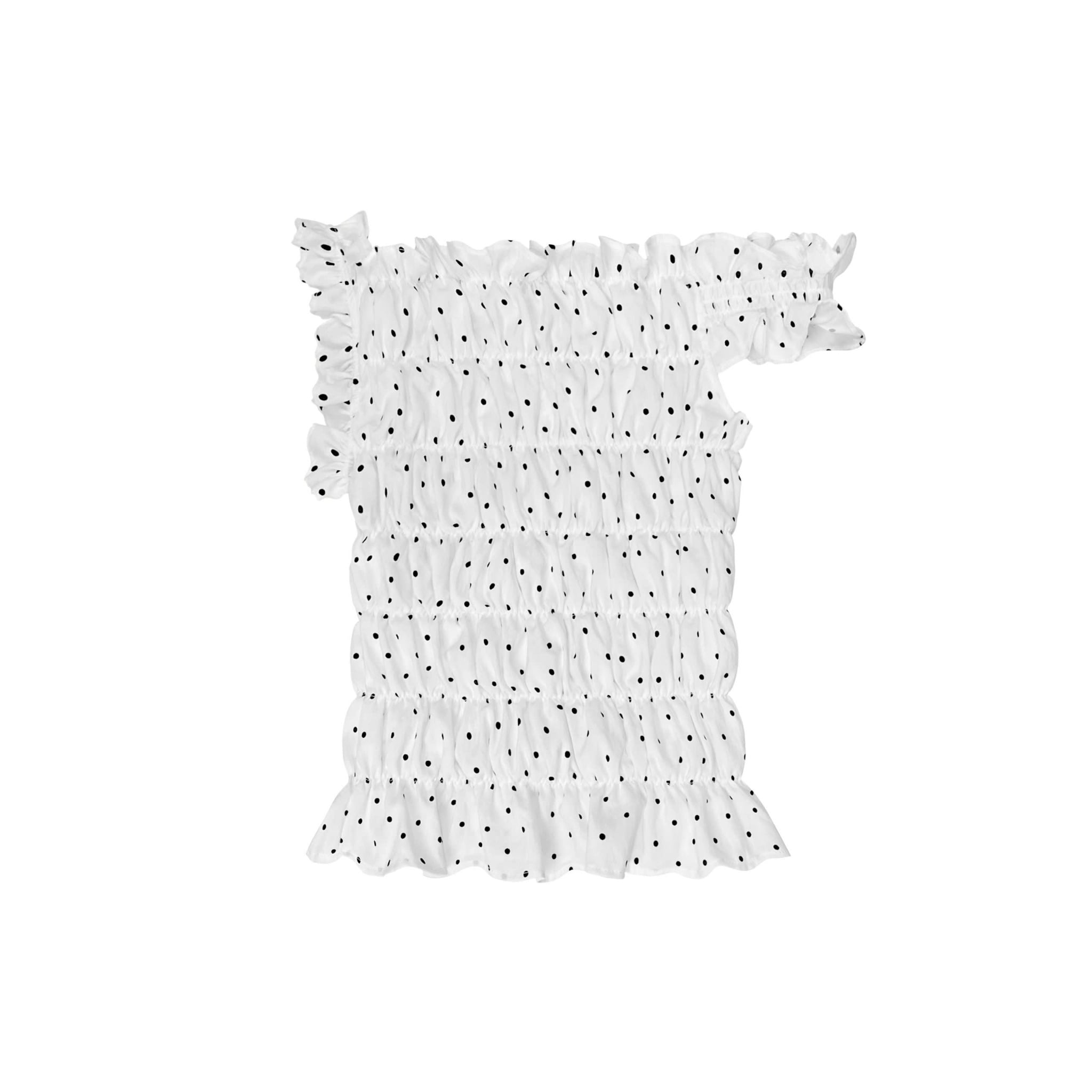  Áo nhúng chấm bi trễ vai tôn dáng MIRA - KILL SYSTEM 