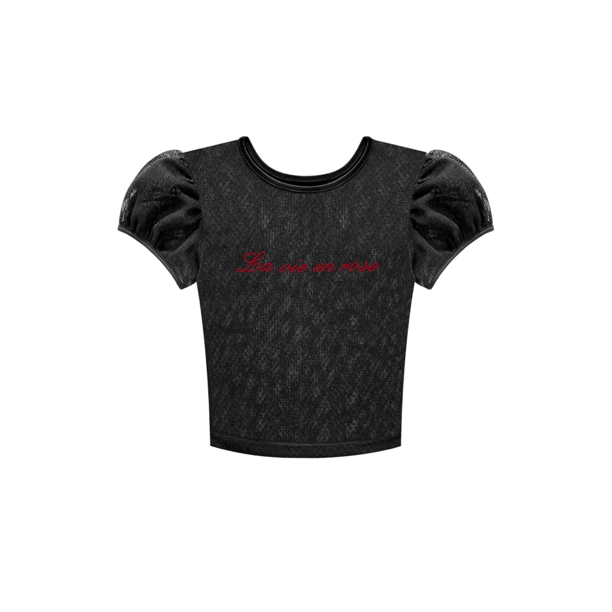  Áo xuyên thấu sexy tôn dáng tay phồng ELWYN - KILLSYSTEM 