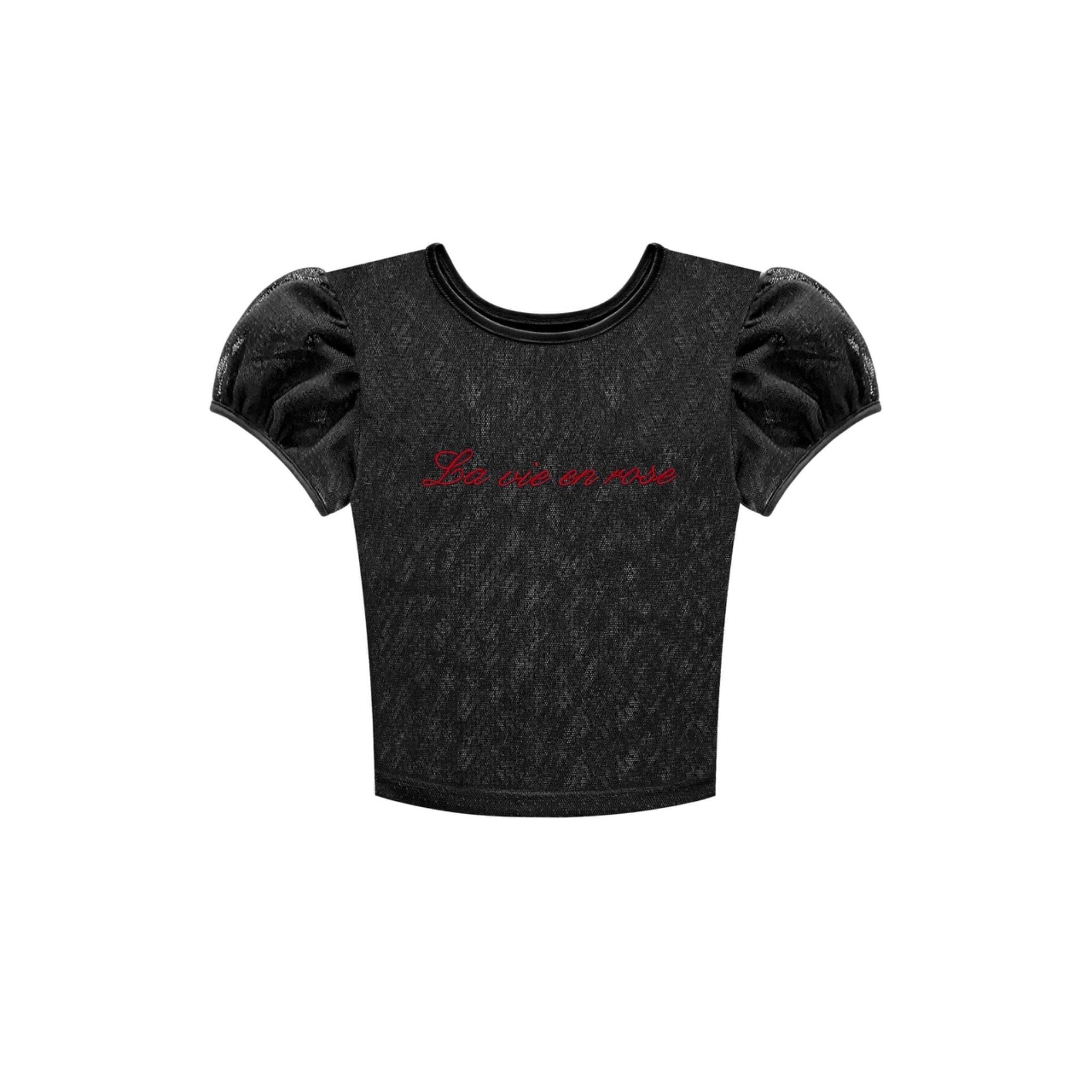  Áo xuyên thấu sexy tôn dáng tay phồng ELWYN - KILLSYSTEM 