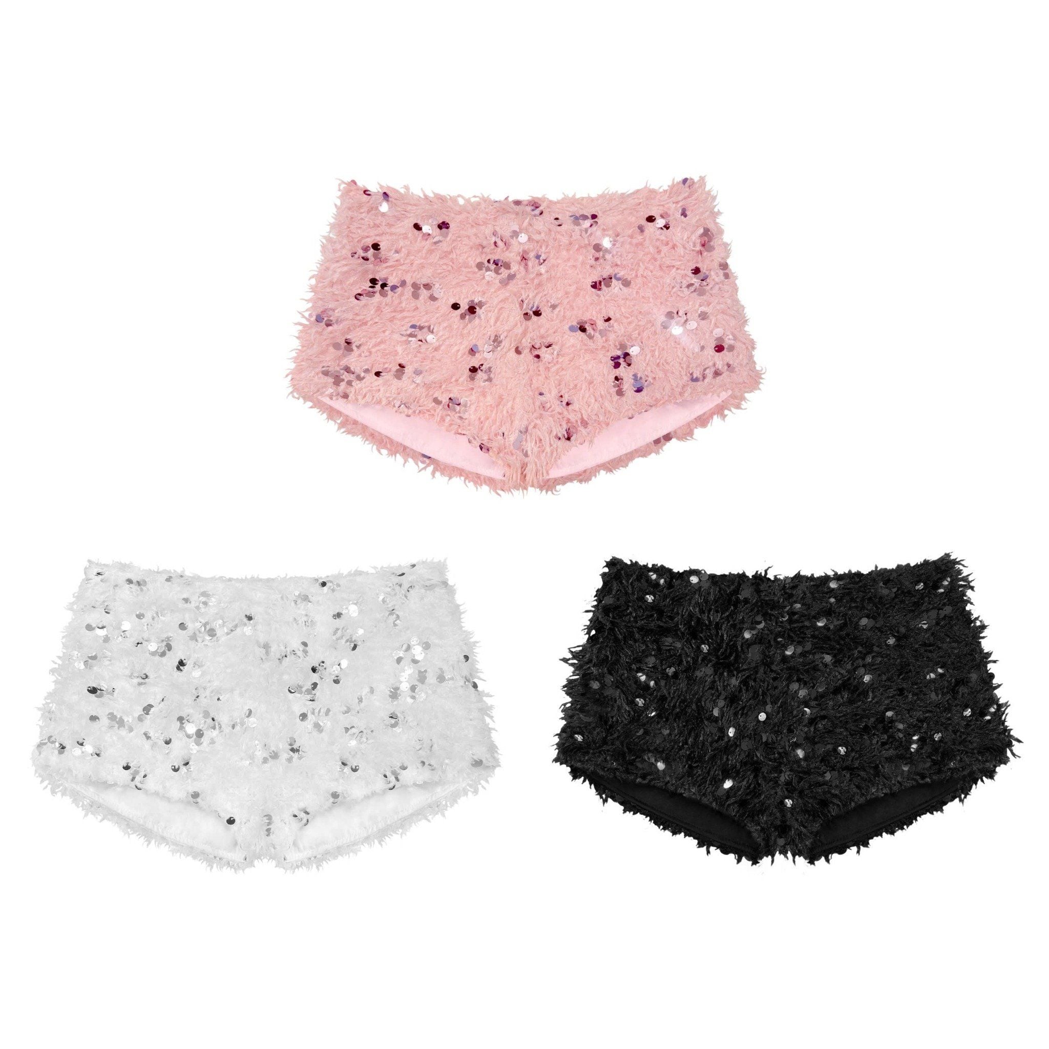  Quần lông vũ đính kim sa HEBE KILL SYSTEM 