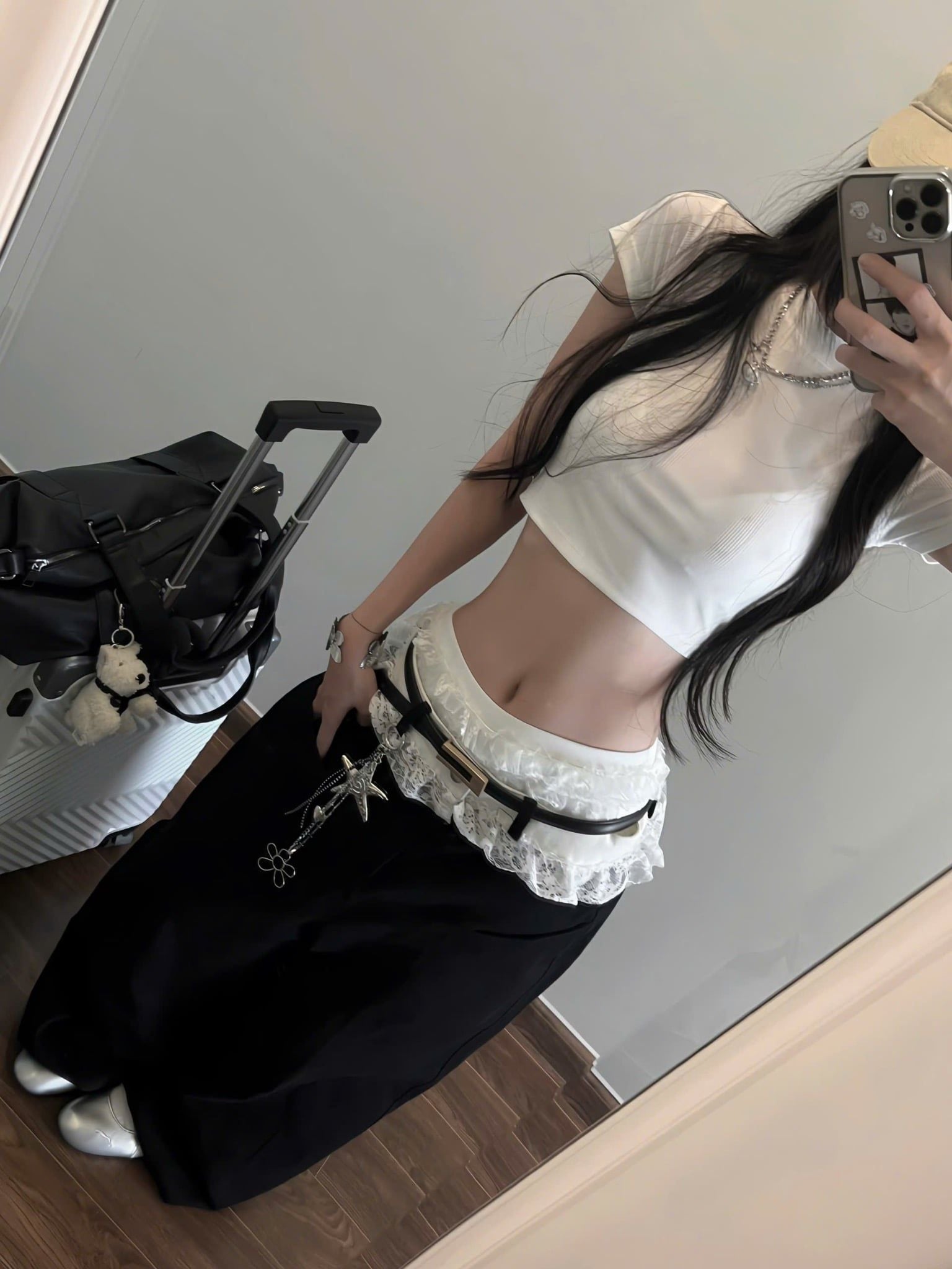  Áo croptop thun tăm mỏng ôm body SUNNII - KILLSYSTEM 