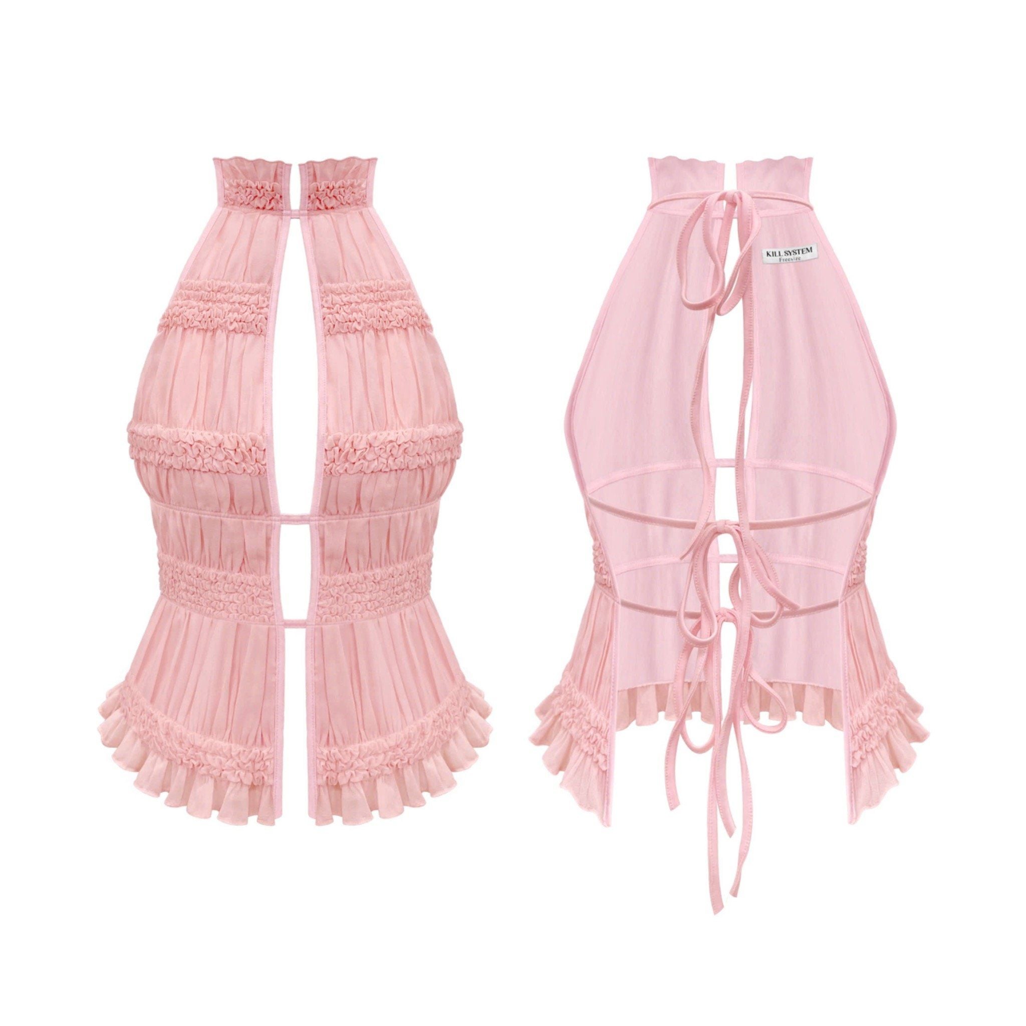  Áo yếm cột dây hở lưng tôn dáng SENIOR - KILLSYSTEM 