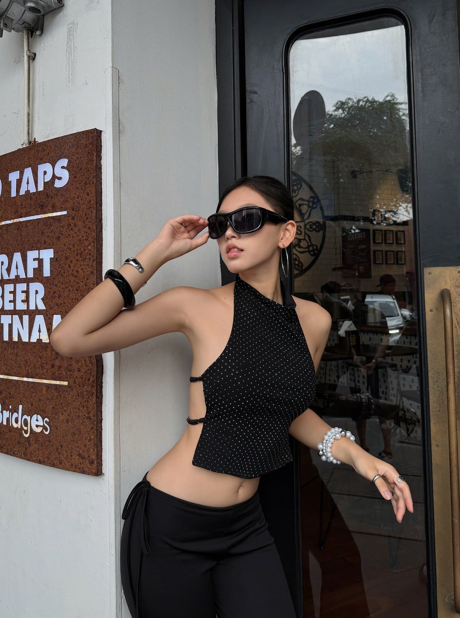  Áo yếm đính đá DABIN - KILLSYSTEM 