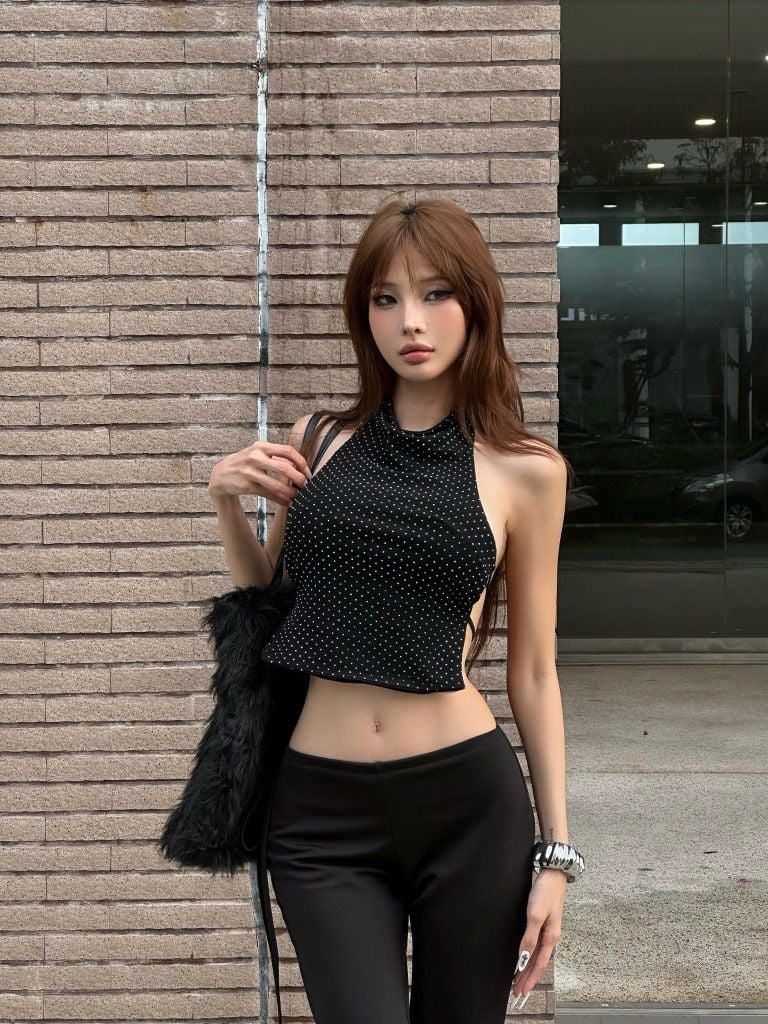  Áo yếm đính đá DABIN - KILLSYSTEM 