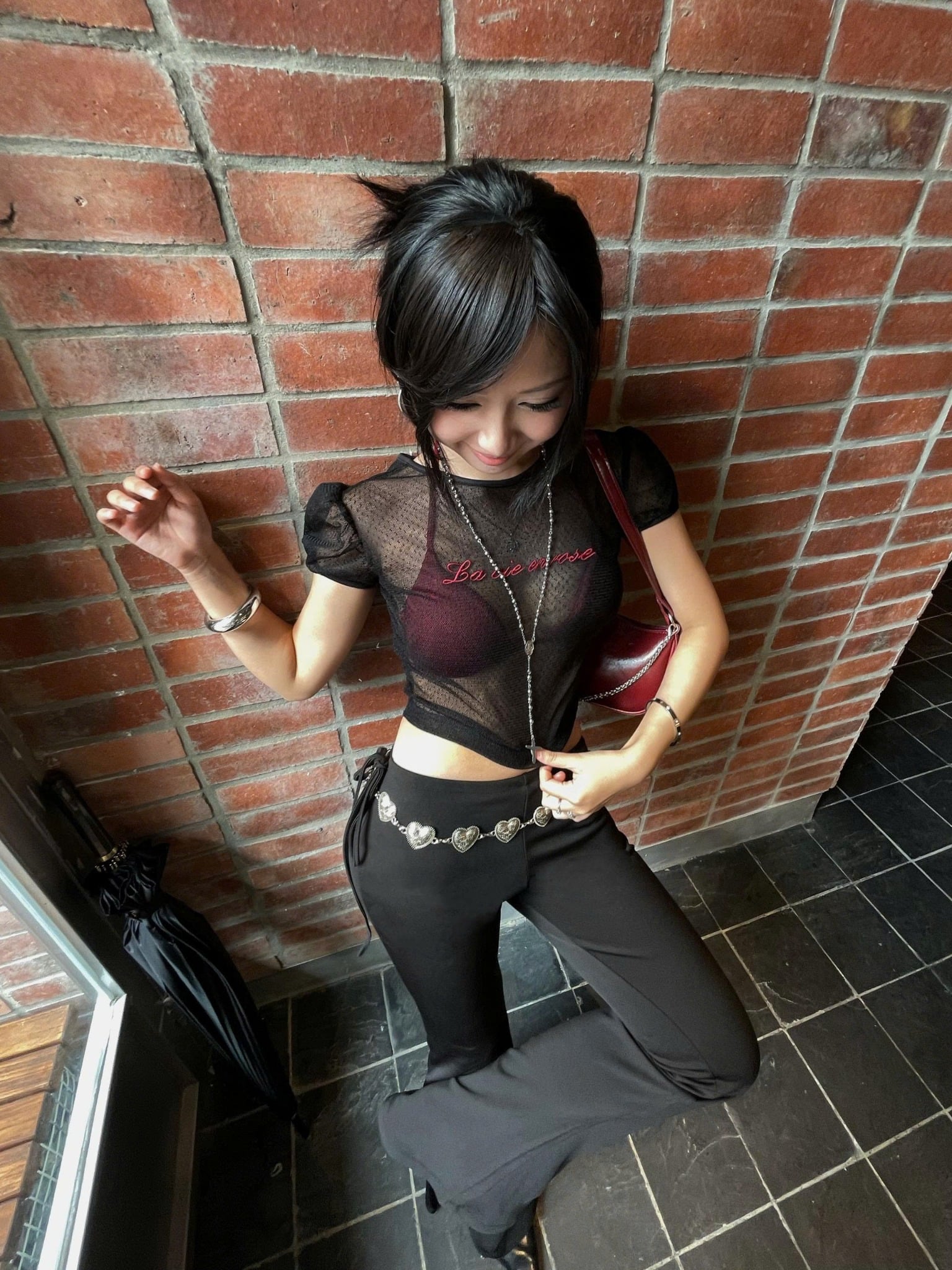  Áo xuyên thấu sexy tôn dáng tay phồng ELWYN - KILLSYSTEM 