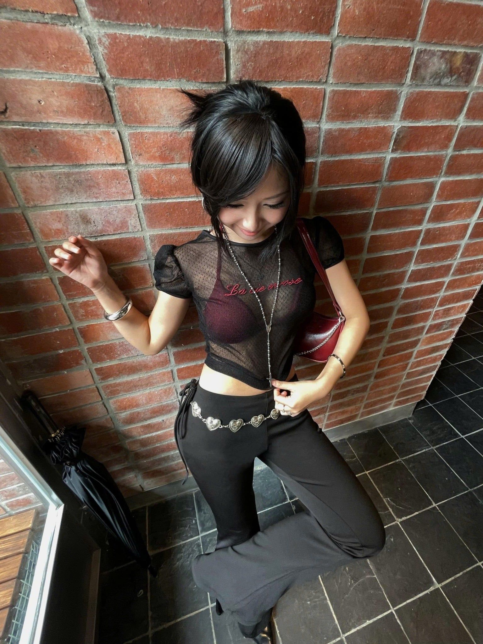  Áo xuyên thấu sexy tôn dáng tay phồng ELWYN - KILLSYSTEM 