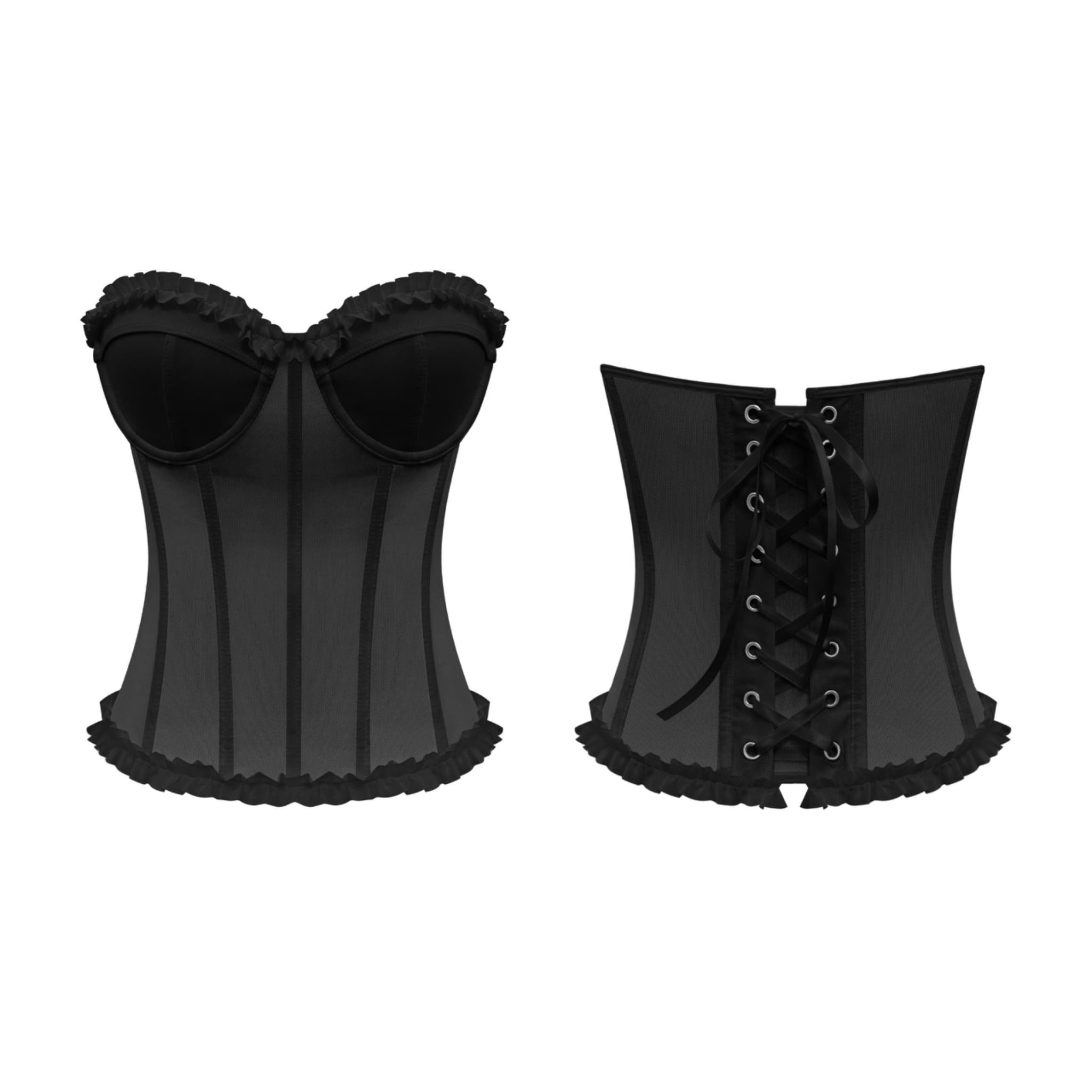 Áo corset xuyên thấu sexy tôn dáng JOYCEE - KILLSYSTEM 