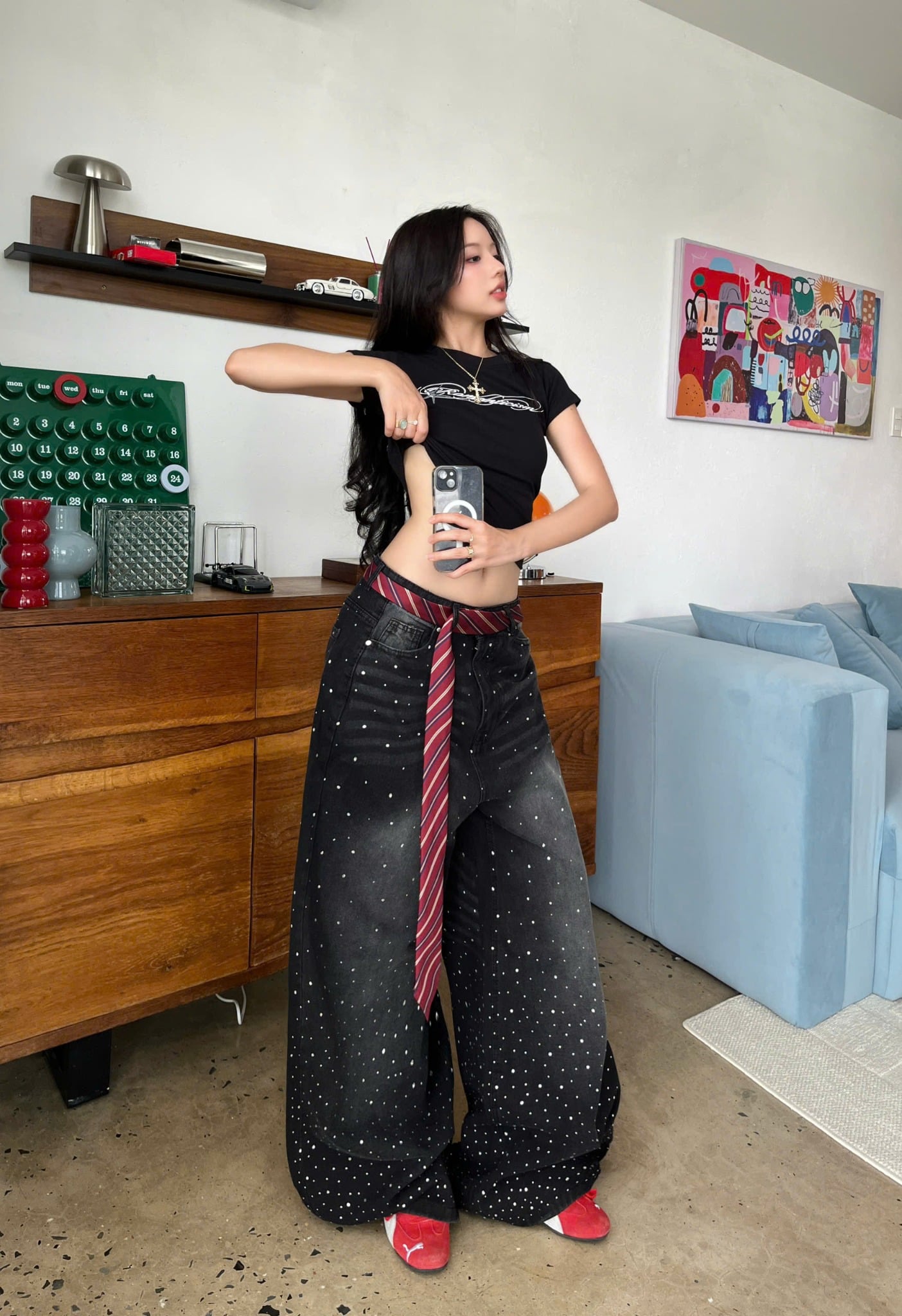  Áo thun in chữ co giãn RM - KILLSYSTEM 