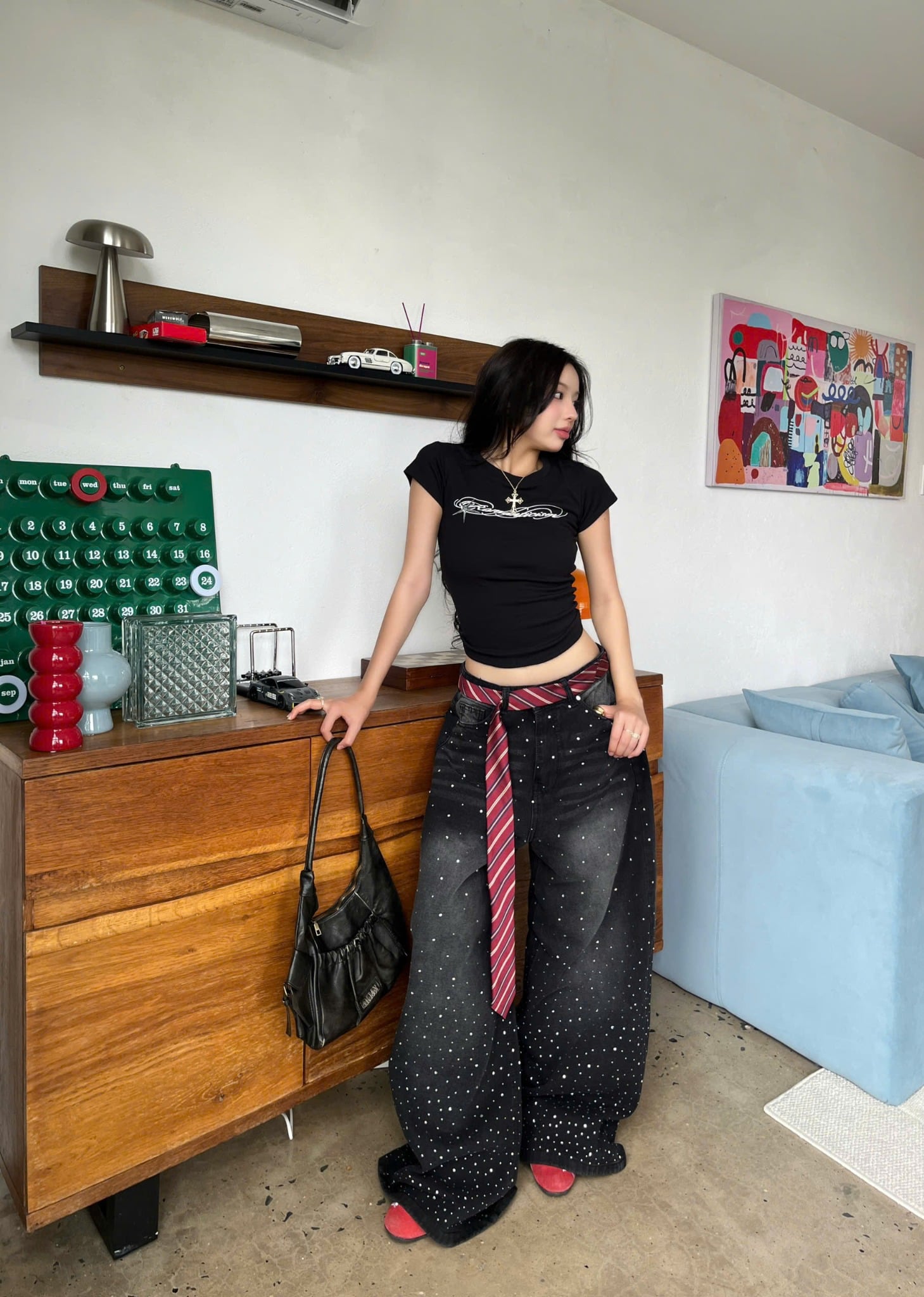  Áo thun in chữ co giãn RM - KILLSYSTEM 