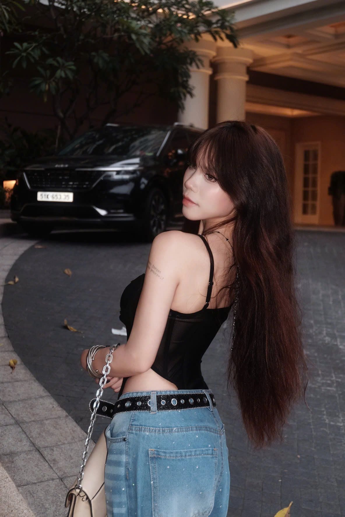  Áo corset bodysuit xuyên thấu tôn dáng SUNBEI - KILLSYSTEM 