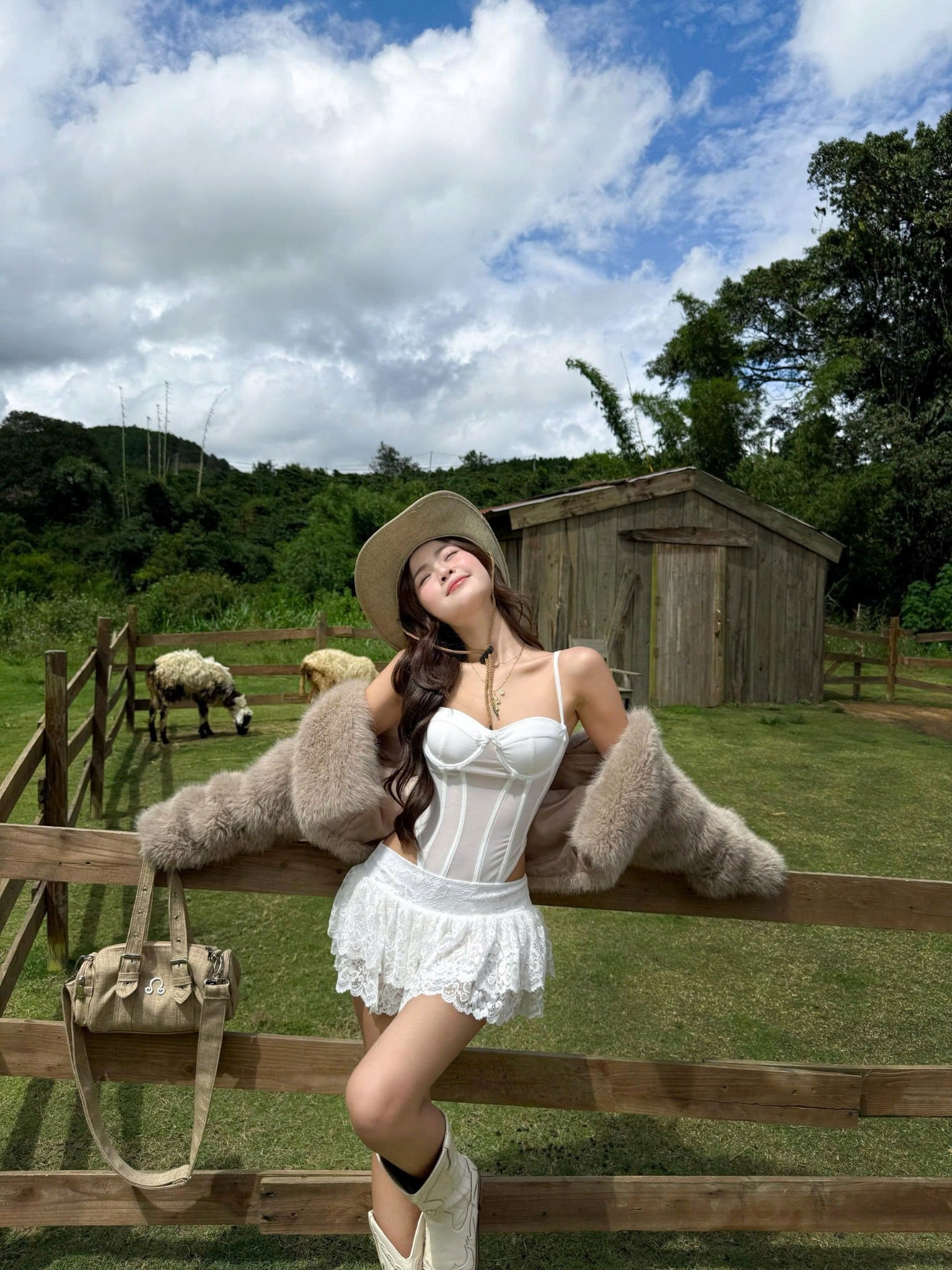  Áo corset bodysuit xuyên thấu tôn dáng SUNBEI - KILLSYSTEM 