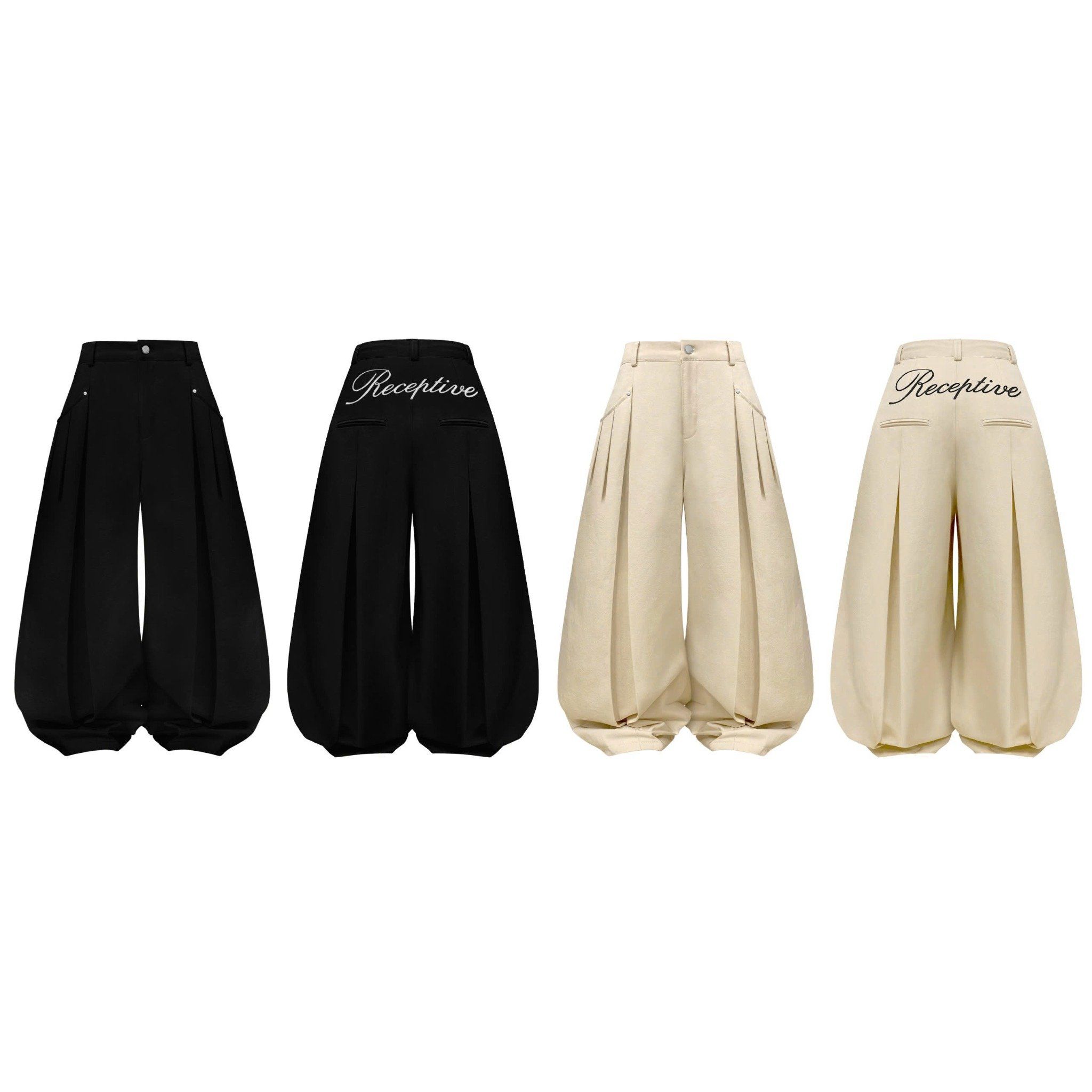  Quần kaki dài ống rộng RECEPTIVE - KILLSYSTEM 