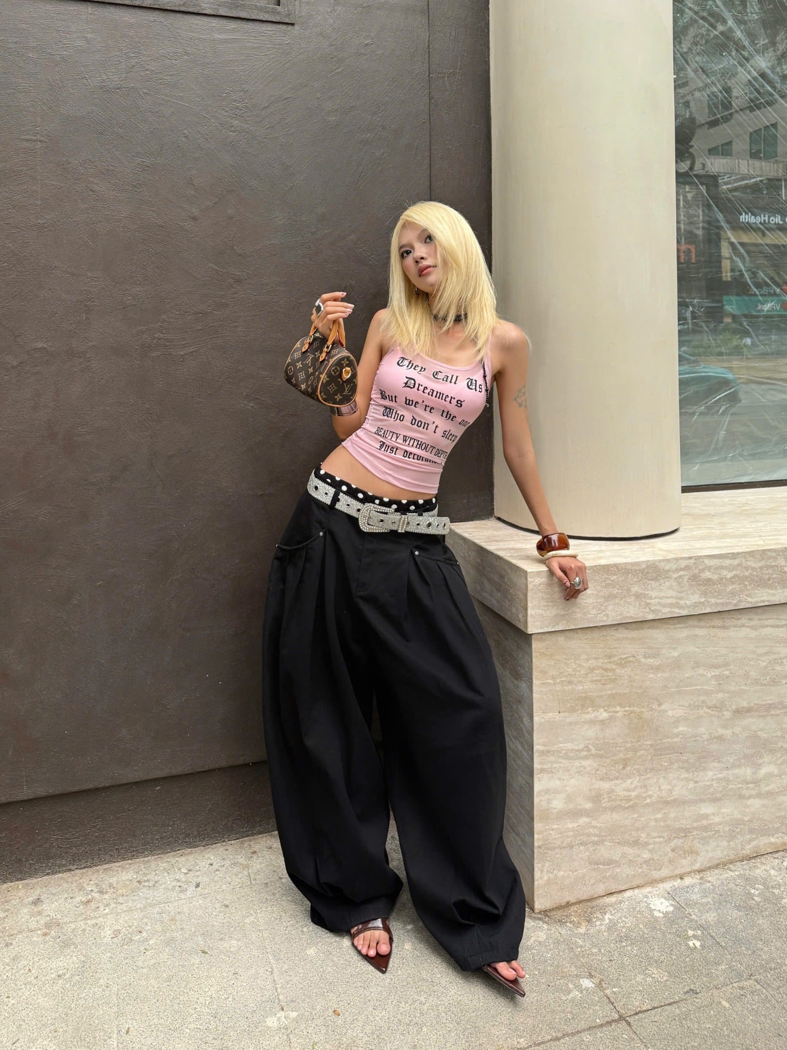  Quần kaki dài ống rộng RECEPTIVE - KILLSYSTEM 