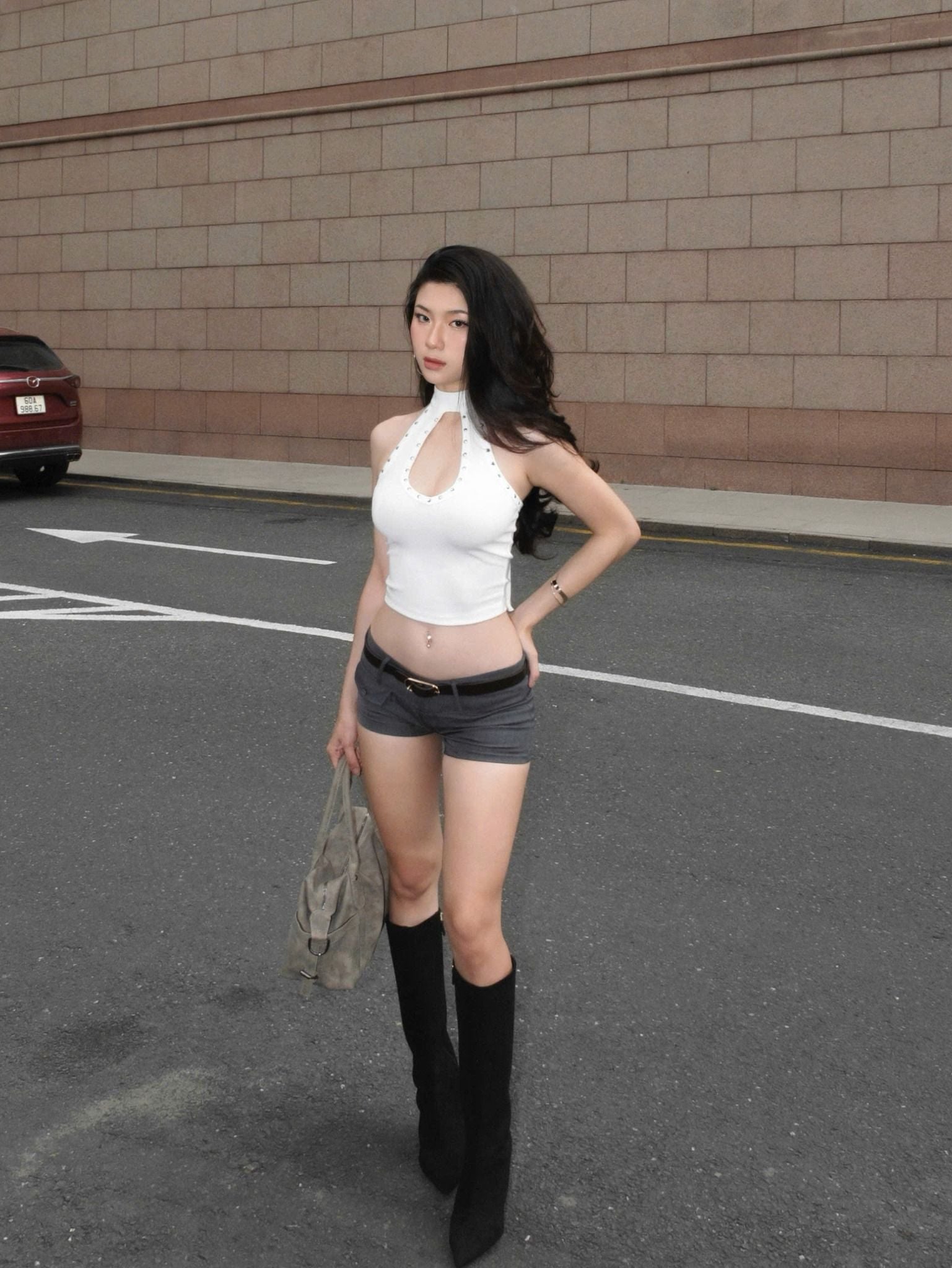  Quần short cạp trễ siêu ngắn MISS A - KILLSYSTEM 