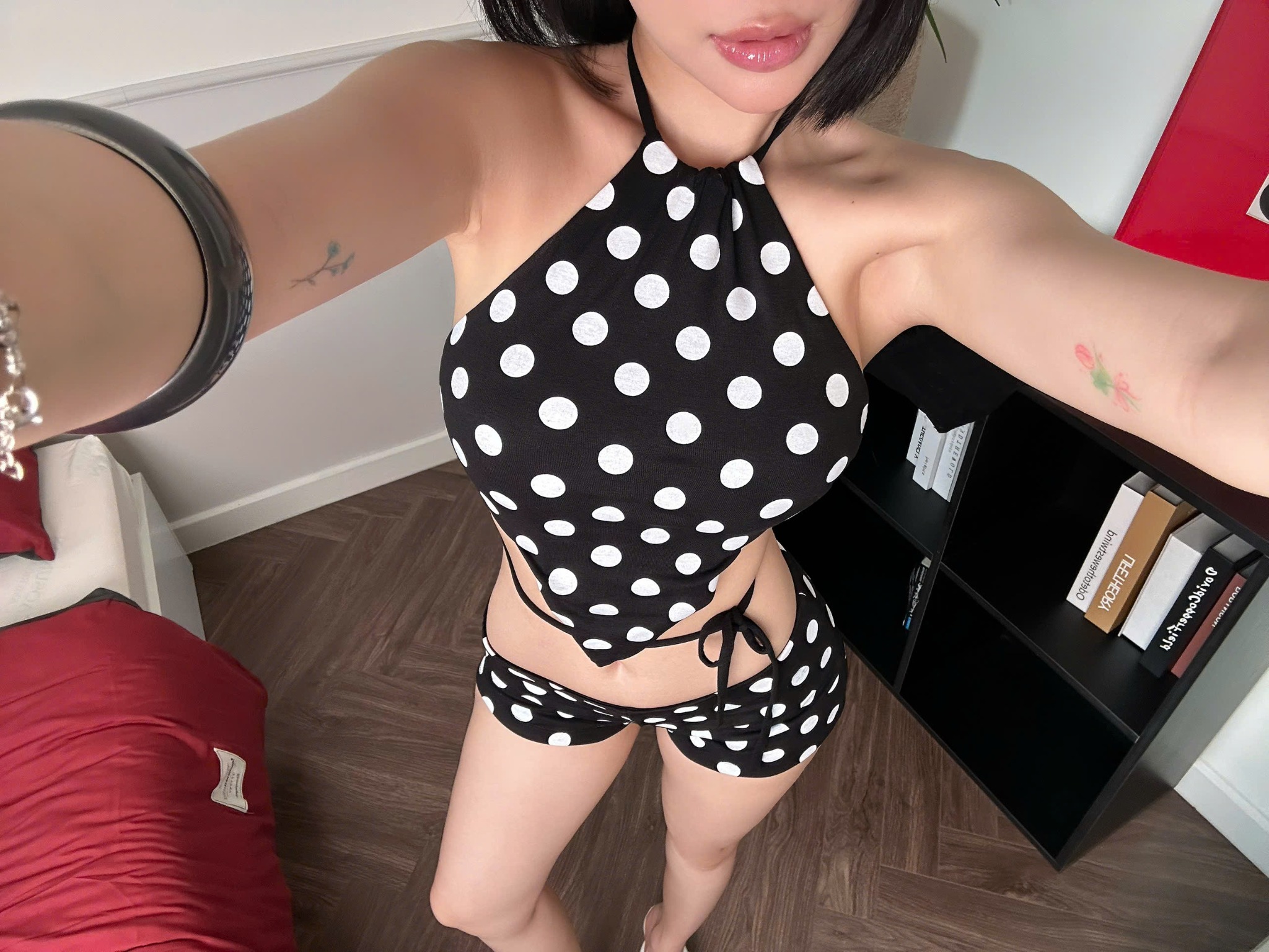  Quần chấm bi cạp trễ LENA - KILLSYSTEM 