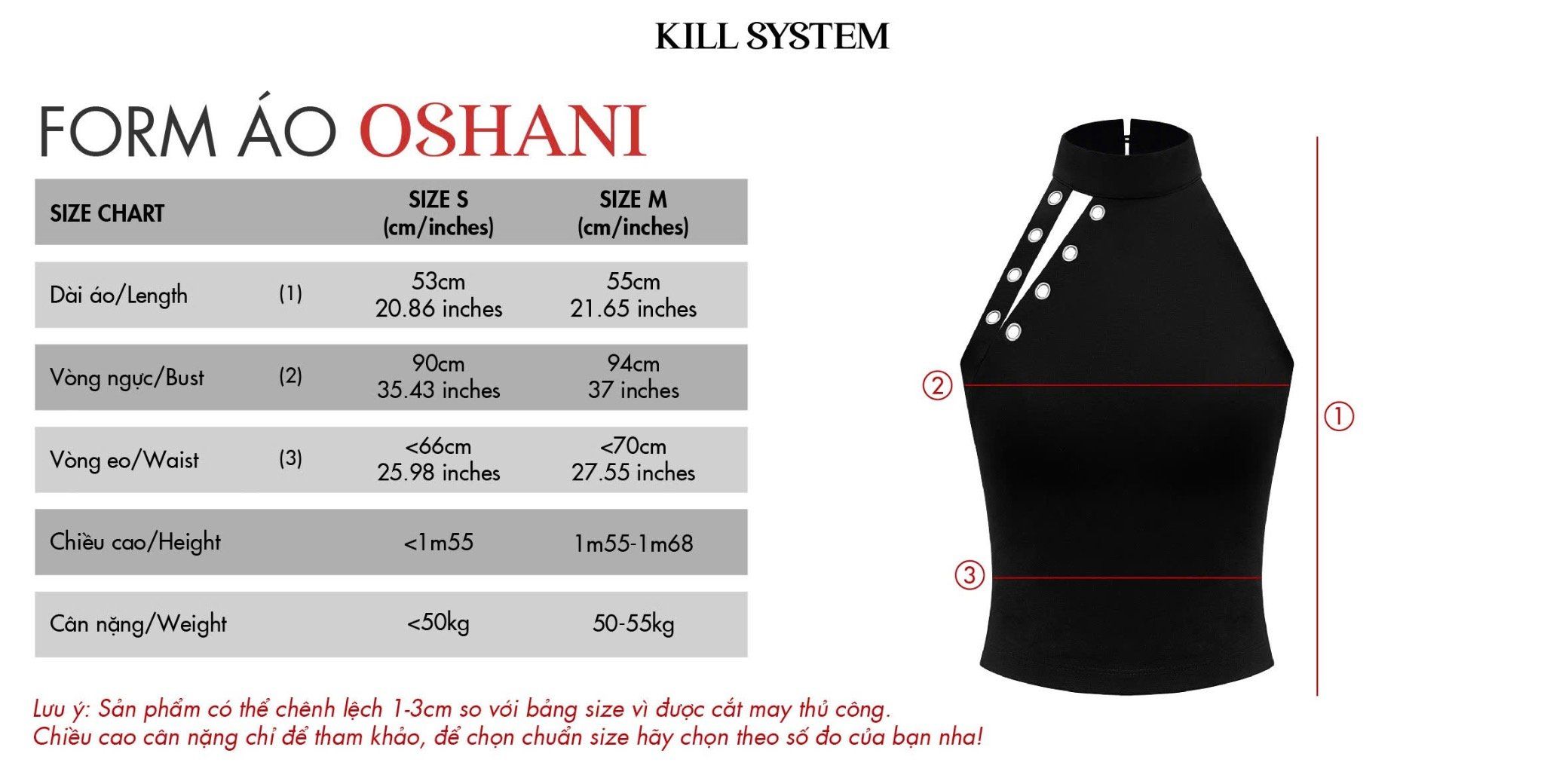  Áo cổ yếm khoét mắt cáo ôm body tôn dáng OSHANI - KILLSYSTEM 