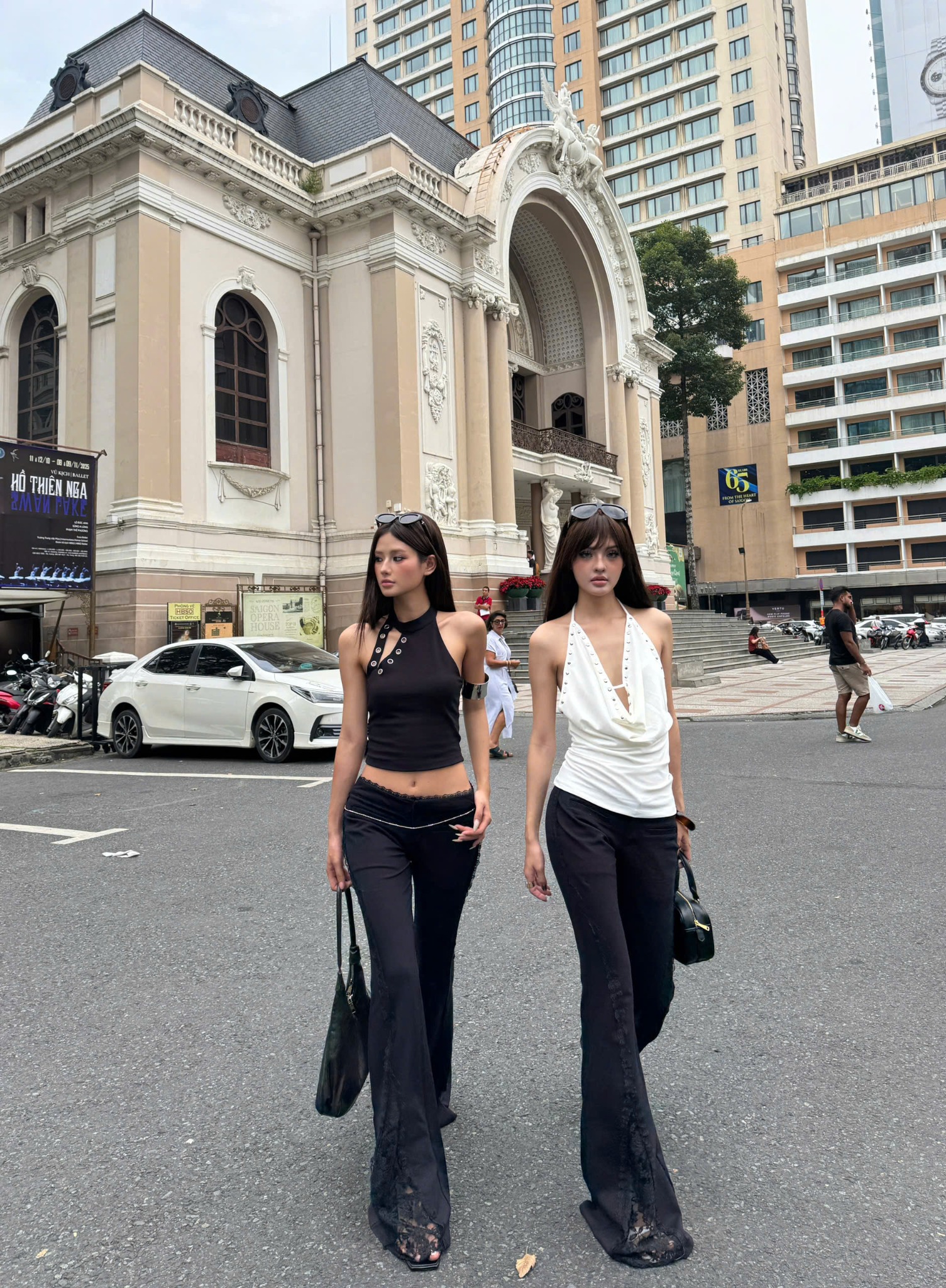  Áo cổ yếm khoét mắt cáo ôm body tôn dáng OSHANI - KILLSYSTEM 