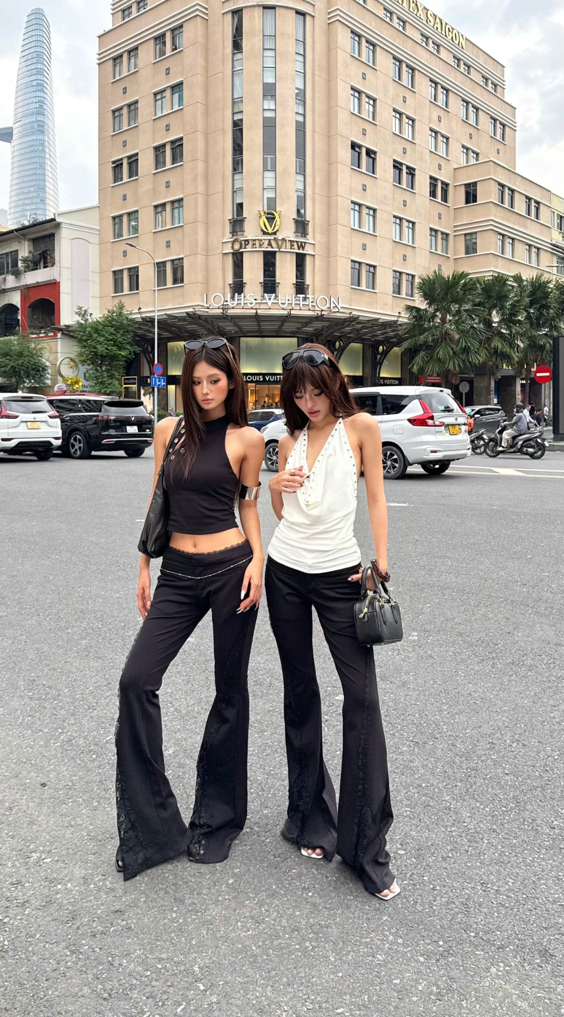  Áo cổ yếm khoét mắt cáo ôm body tôn dáng OSHANI - KILLSYSTEM 