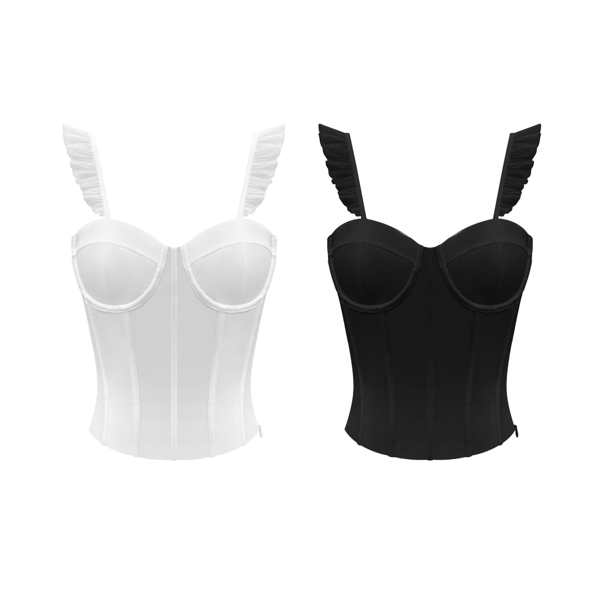  Áo corset 2 dây hở lưng sexy tôn dáng SAMI - KILLSYSTEM 