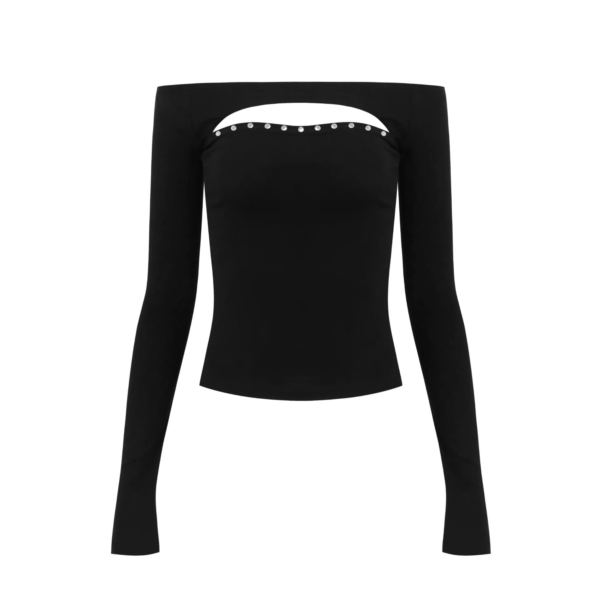  Áo thun tay dài bẹt vai khoét ngực ZUES - KILL SYSTEM 