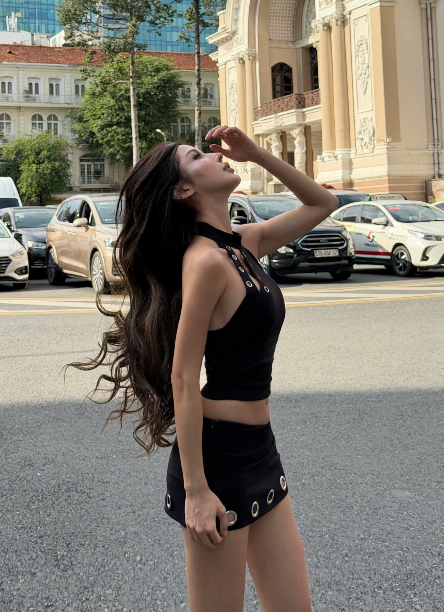  Chân váy ngắn mắt cáo sexy tôn dáng MIKEY - KILL SYSTEM 