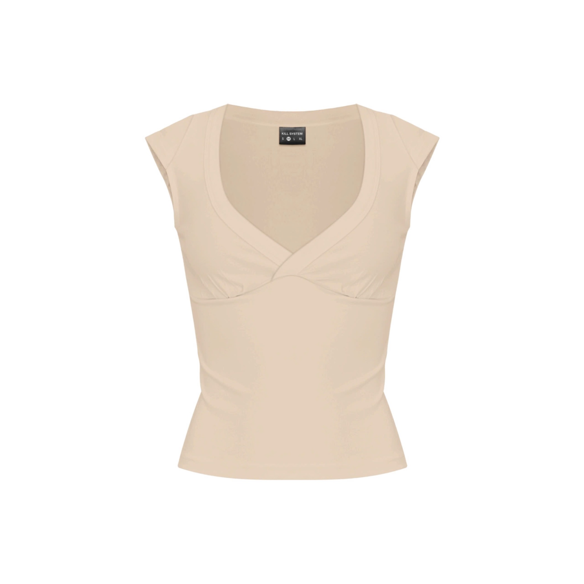  Áo thun cổ tim ôm body tôn dáng KATSBI - KILL SYSTEM 