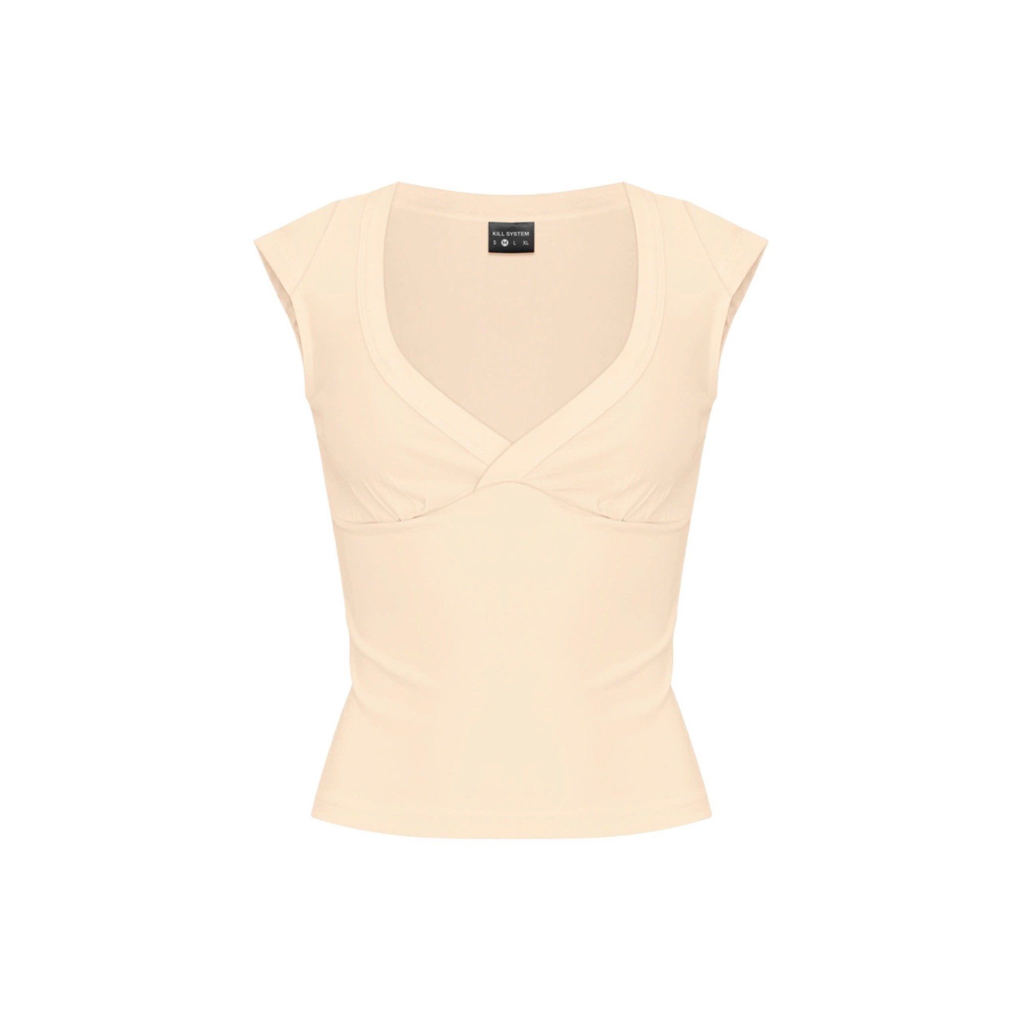  Áo thun cổ tim ôm body tôn dáng KATSBI - KILL SYSTEM 