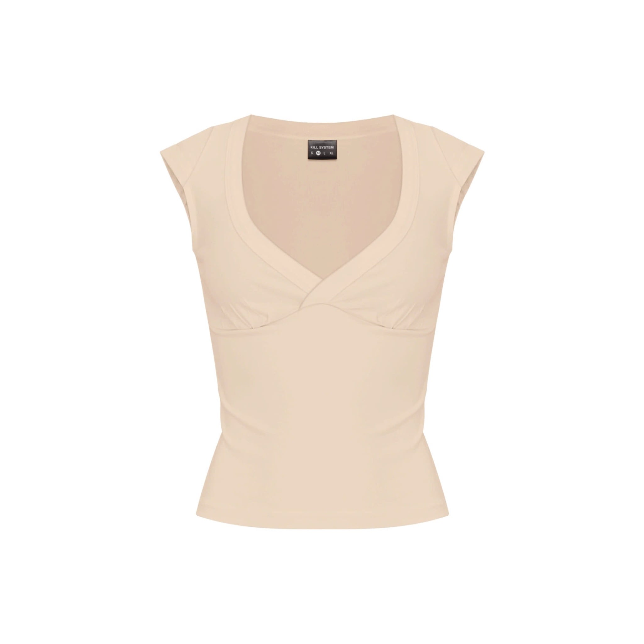  Áo thun cổ tim ôm body tôn dáng KATSBI - KILL SYSTEM 