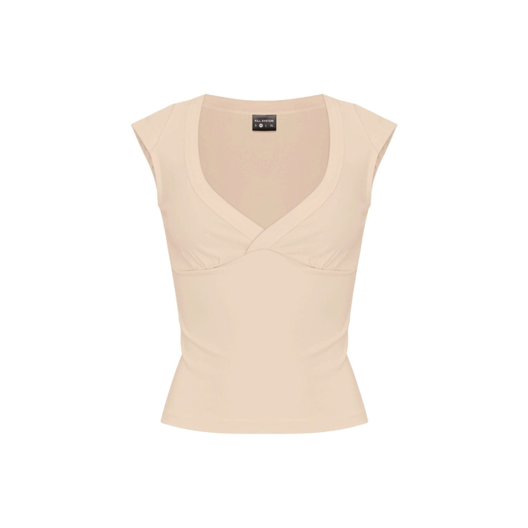  Áo thun cổ tim ôm body tôn dáng KATSBI - KILL SYSTEM 