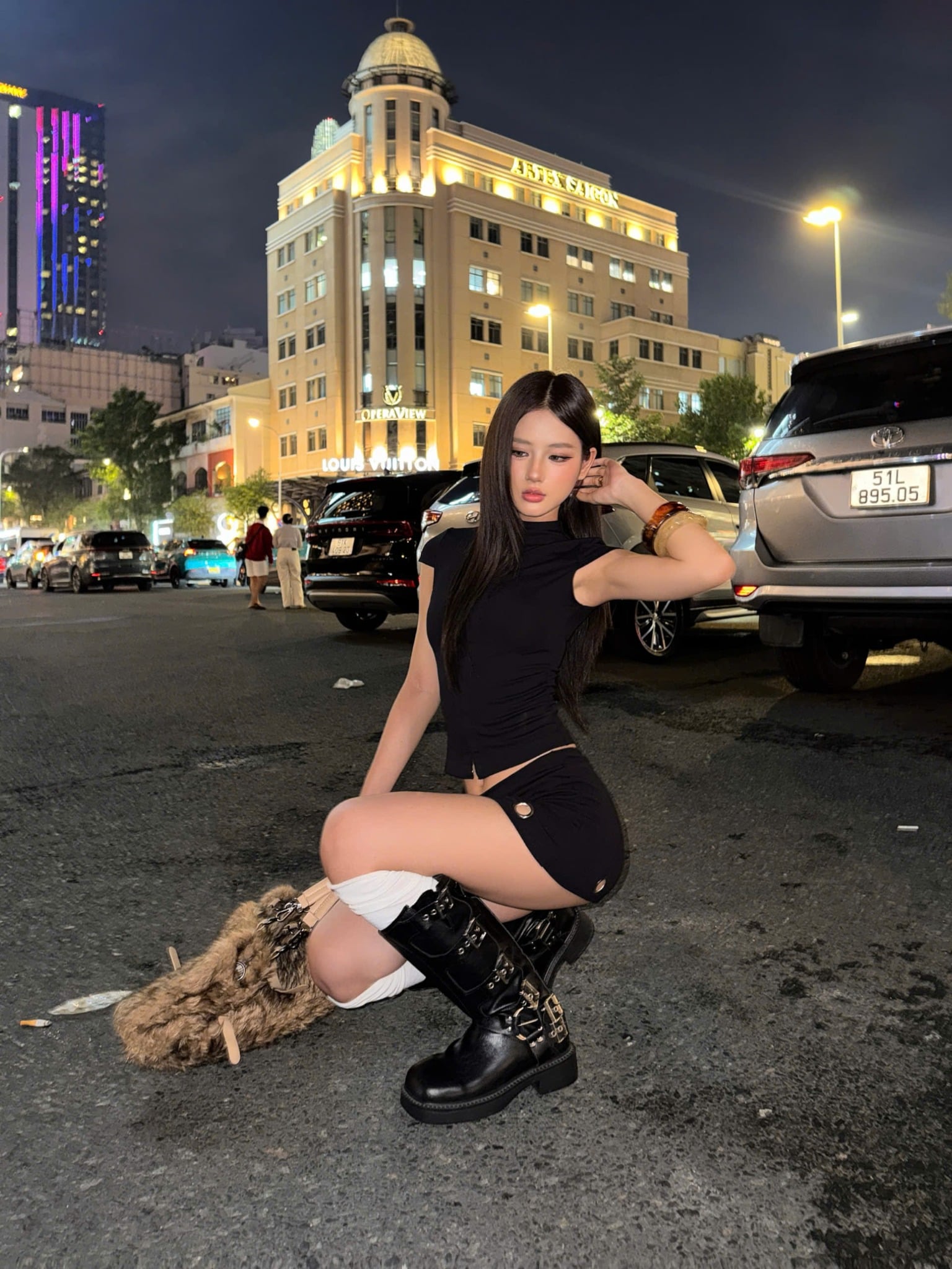  Áo thun mắc cài dáng corset chất umi dày dặn sexy tôn dáng LAMA - KILLSYSTEM 