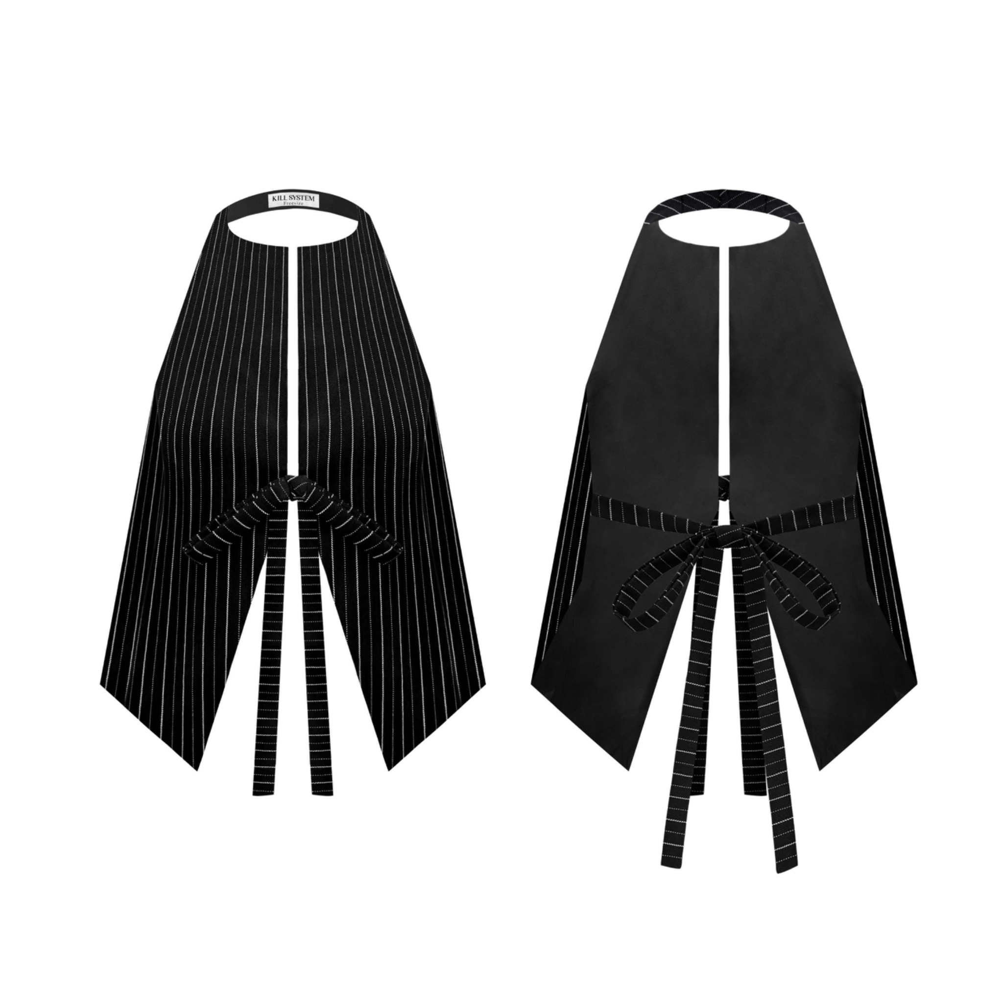  Áo yếm caro cột nơ hở lưng quyến rũ AMELIE - KILLSYSTEM 